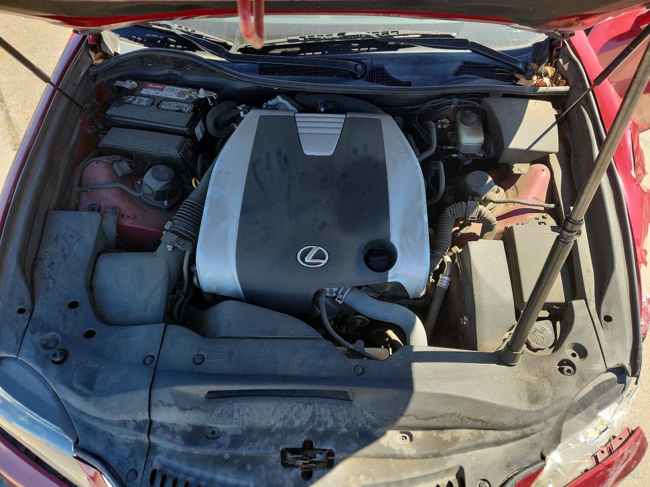 2013 Lexus Gs 350 Base Red vin: JTHBE1BL1D5000295