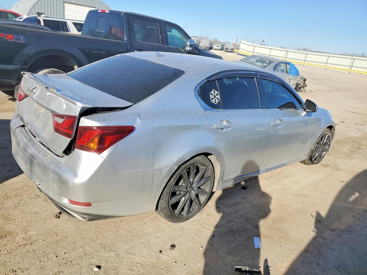 2013 Lexus Gs 350 Base Silver vin: JTHBE1BL1D5000832