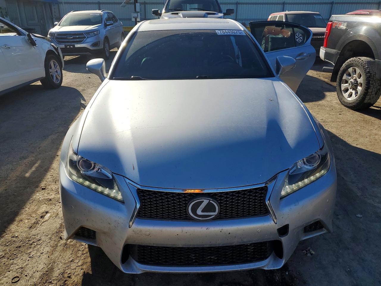 2013 Lexus Gs 350 Base Silver vin: JTHBE1BL1D5000832
