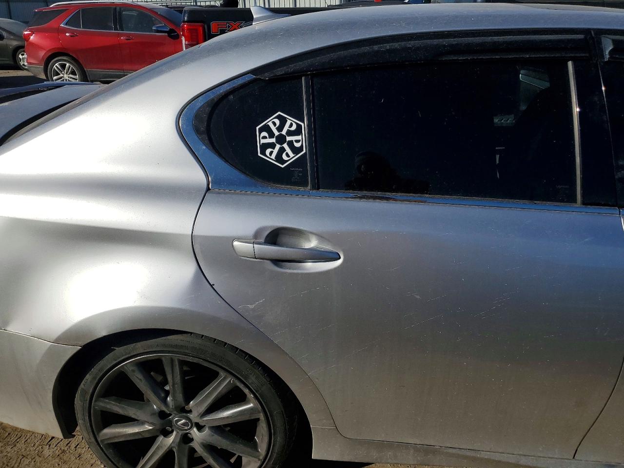 2013 Lexus Gs 350 Base Silver vin: JTHBE1BL1D5000832