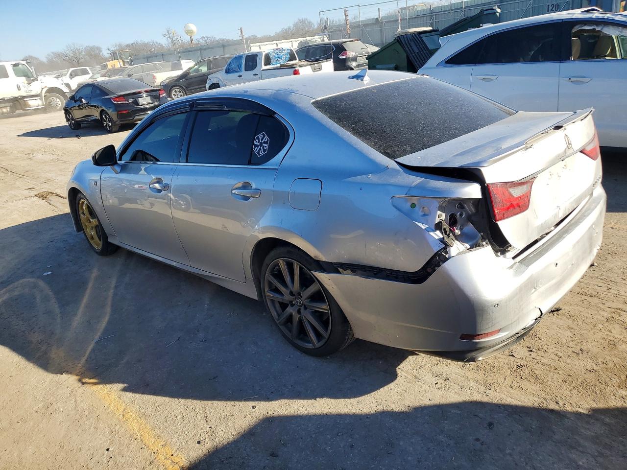 2013 Lexus Gs 350 Base Silver vin: JTHBE1BL1D5000832