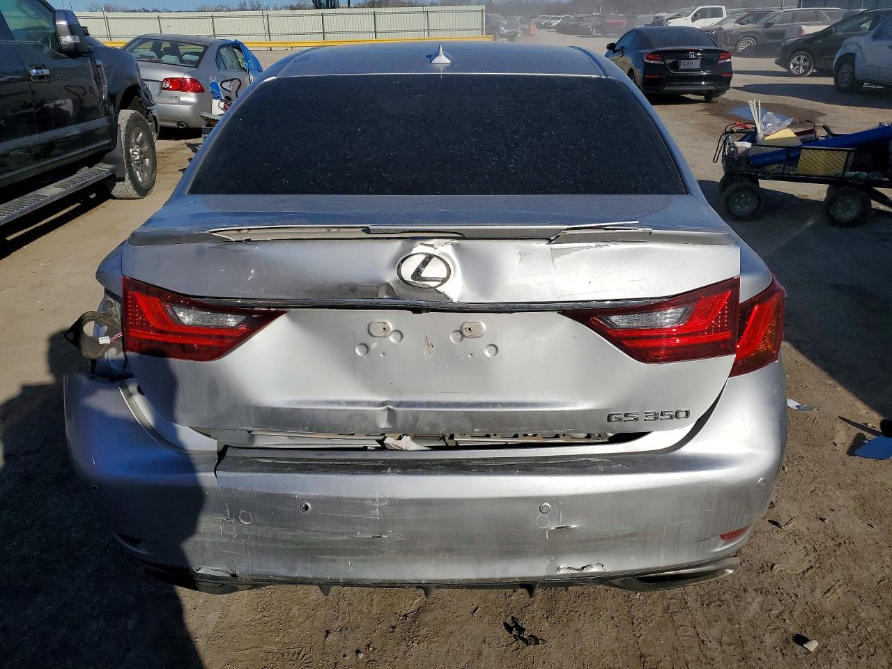 2013 Lexus Gs 350 Base Silver vin: JTHBE1BL1D5000832