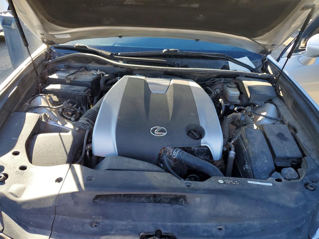 2013 Lexus Gs 350 Base Silver vin: JTHBE1BL1D5000832