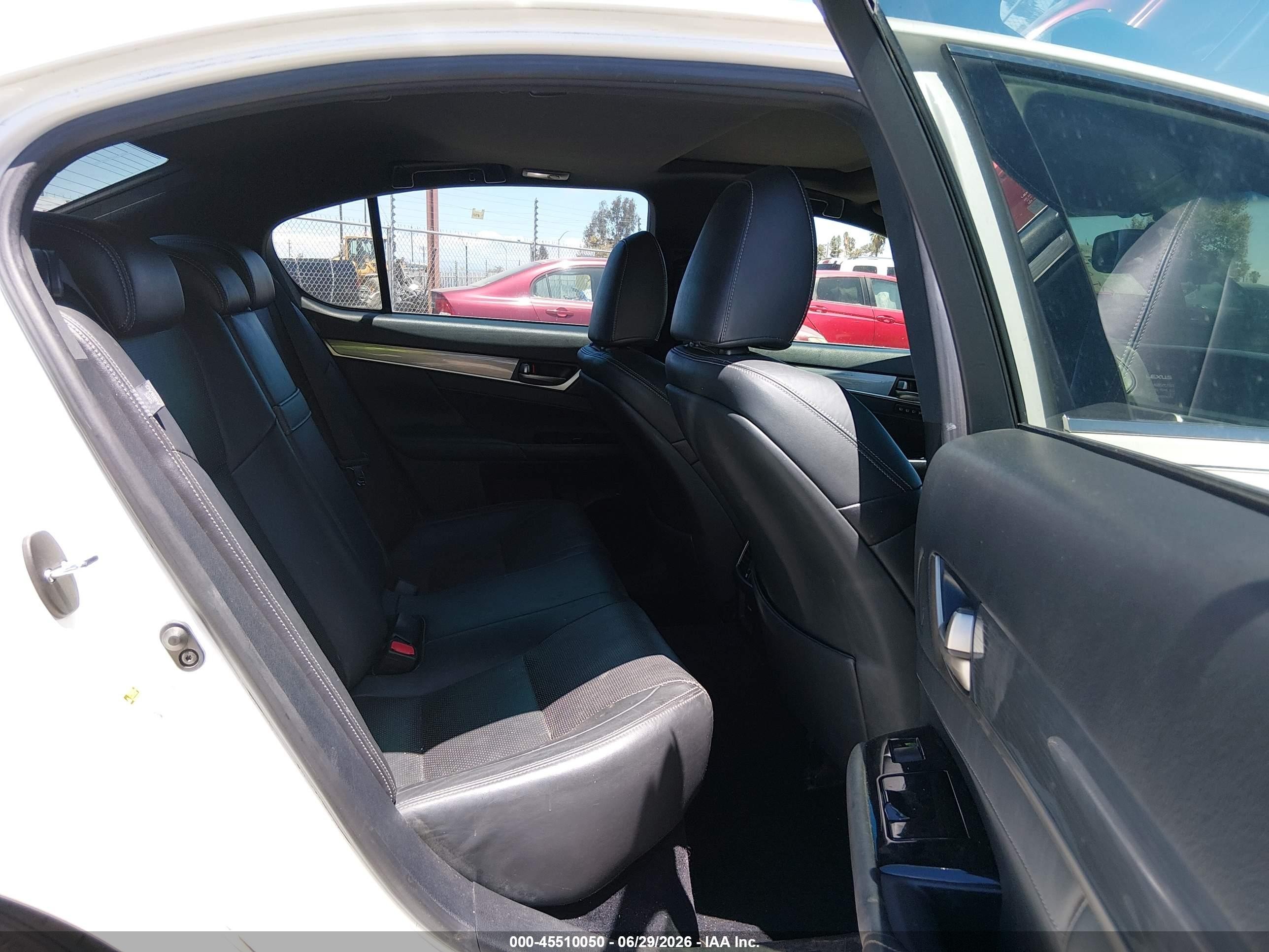 2013 Lexus Gs 350 White vin: JTHBE1BL1D5001608