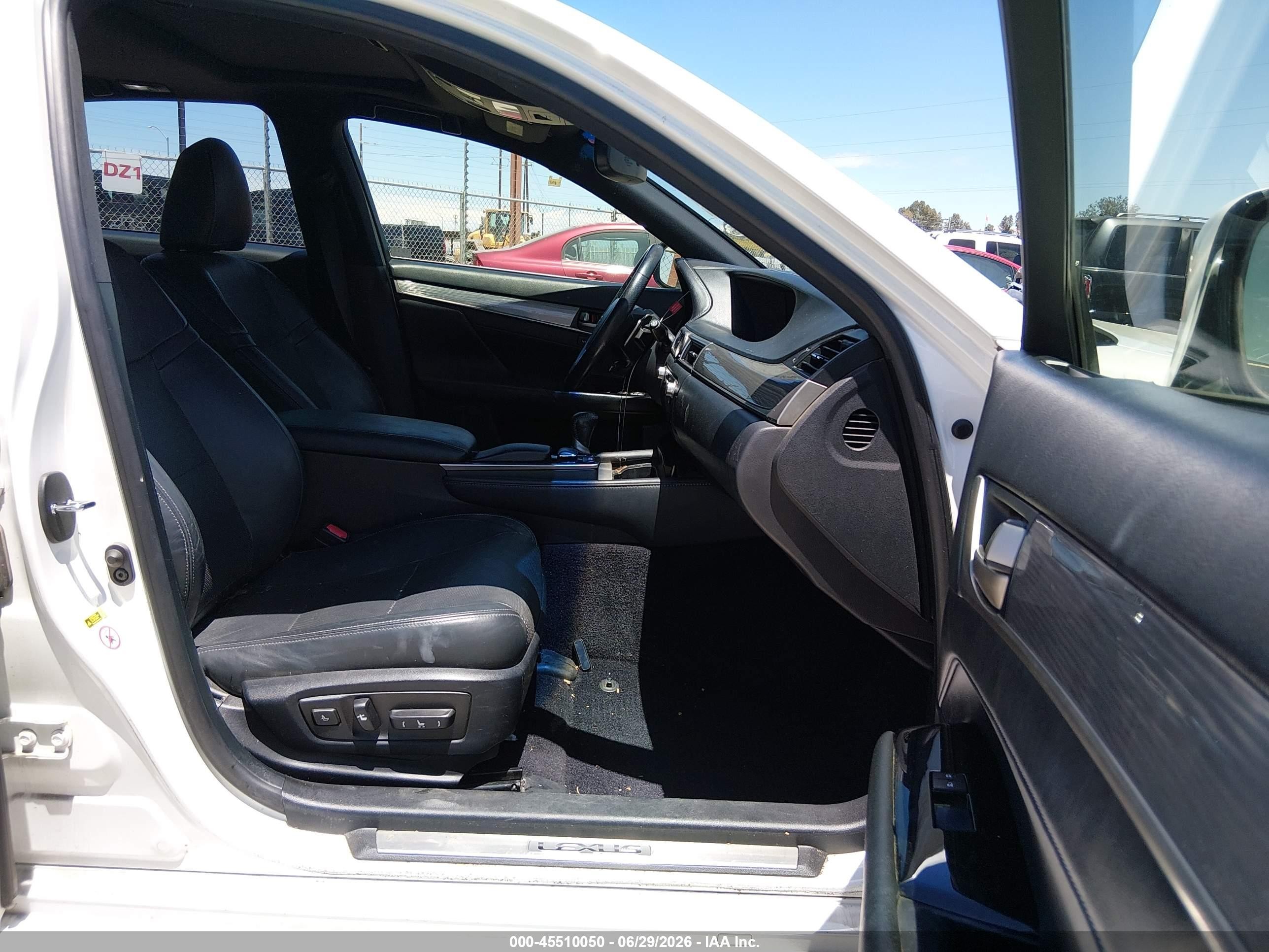 2013 Lexus Gs 350 White vin: JTHBE1BL1D5001608