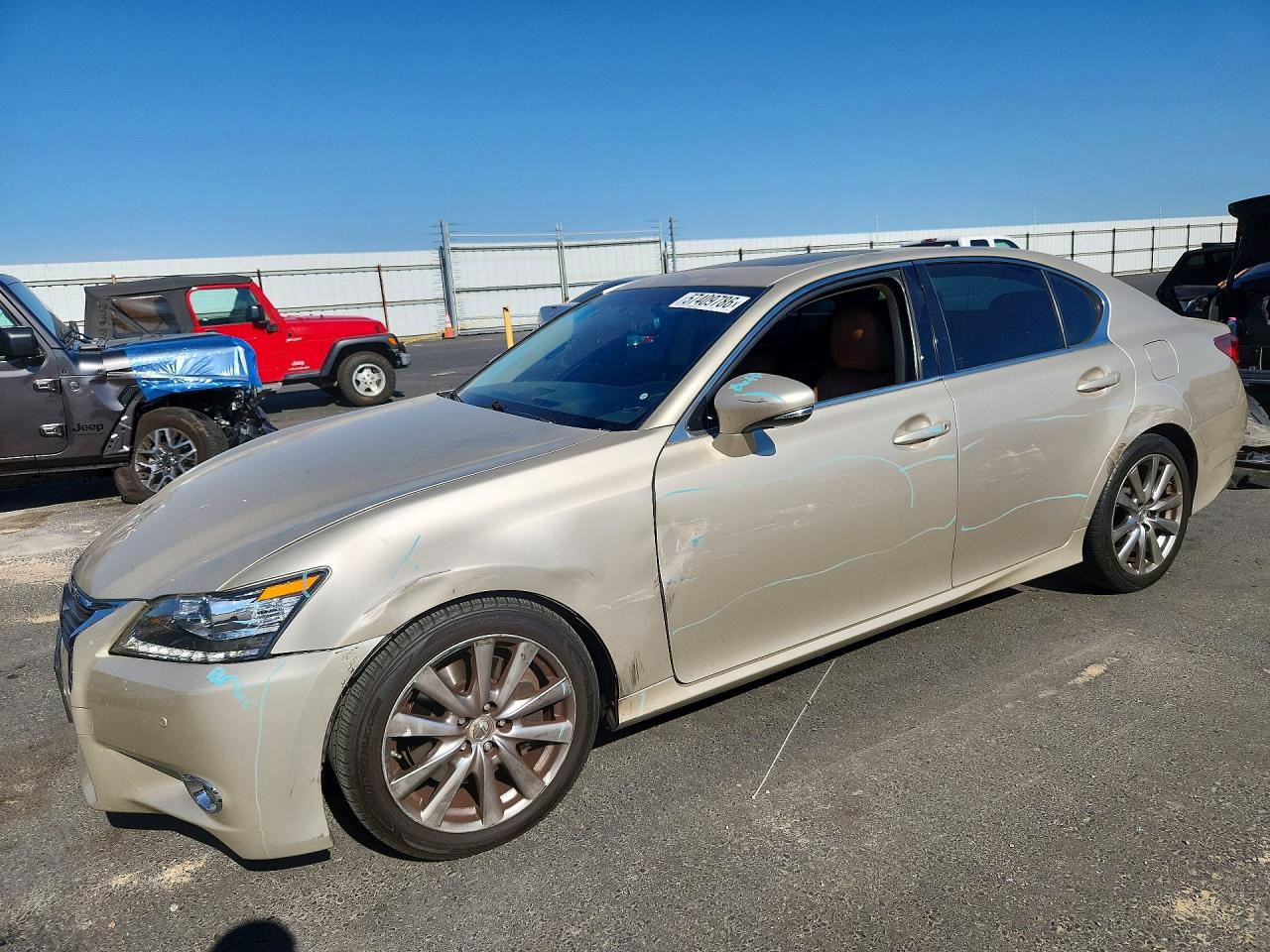 2013 Lexus Gs 350 Tan vin: JTHBE1BL1D5017078