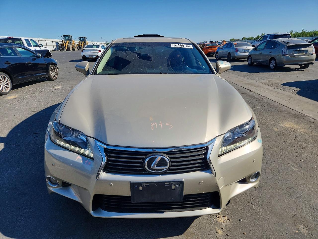 2013 Lexus Gs 350 Tan vin: JTHBE1BL1D5017078