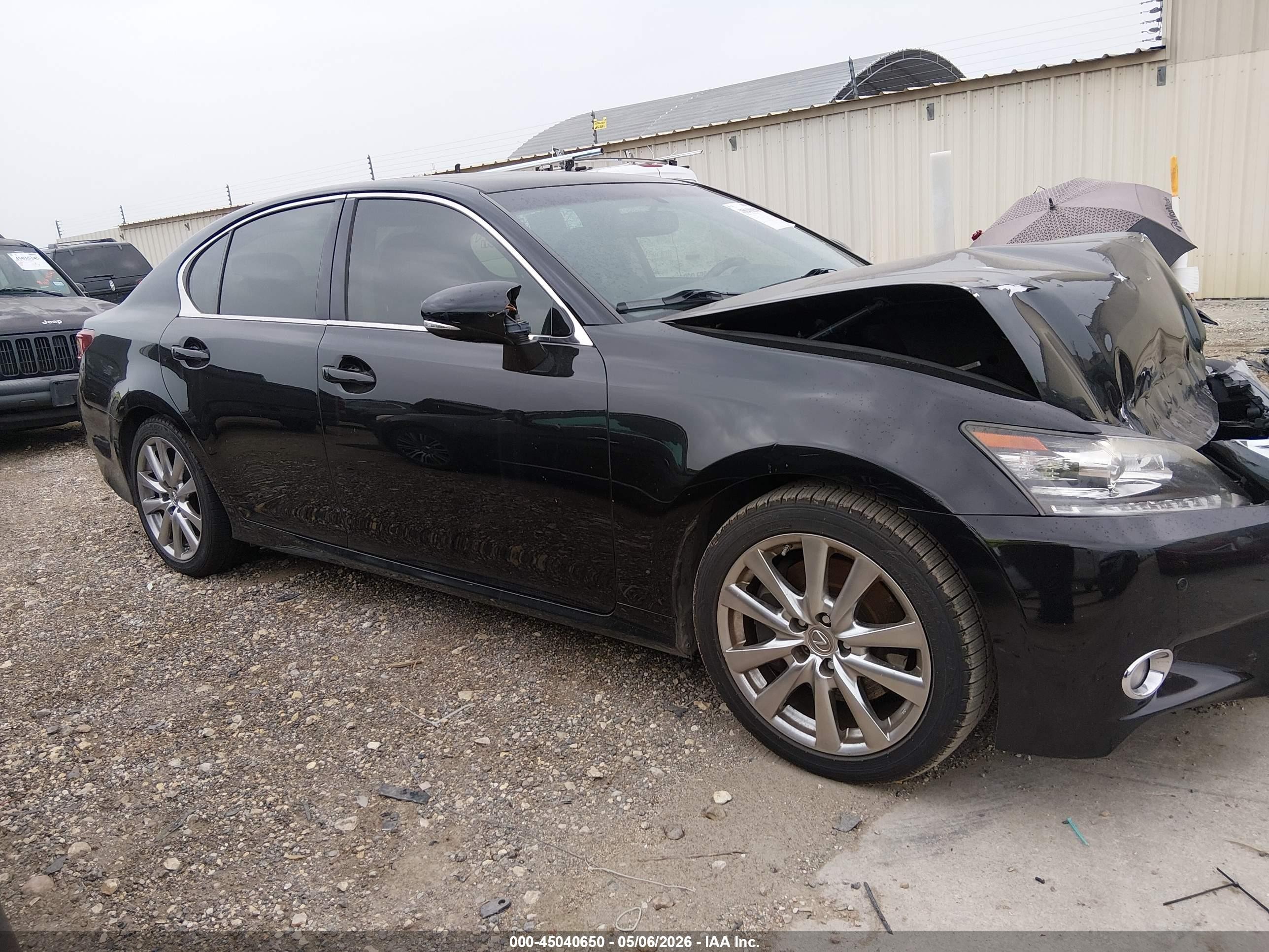 2013 Lexus Gs 350   Black vin: JTHBE1BL1D5023270