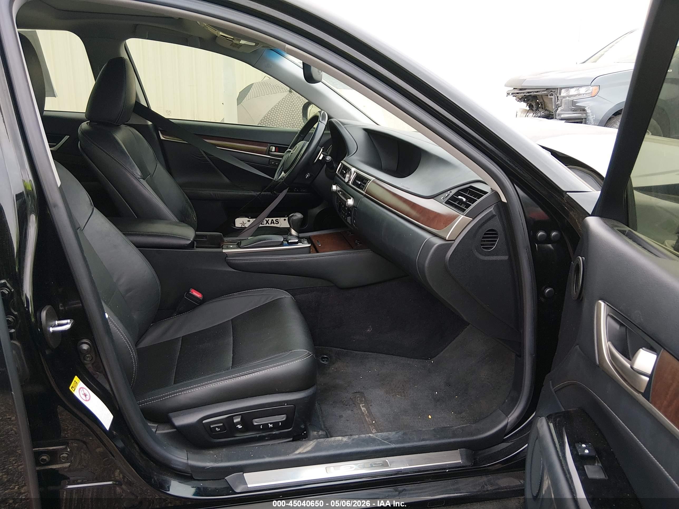 2013 Lexus Gs 350   Black vin: JTHBE1BL1D5023270