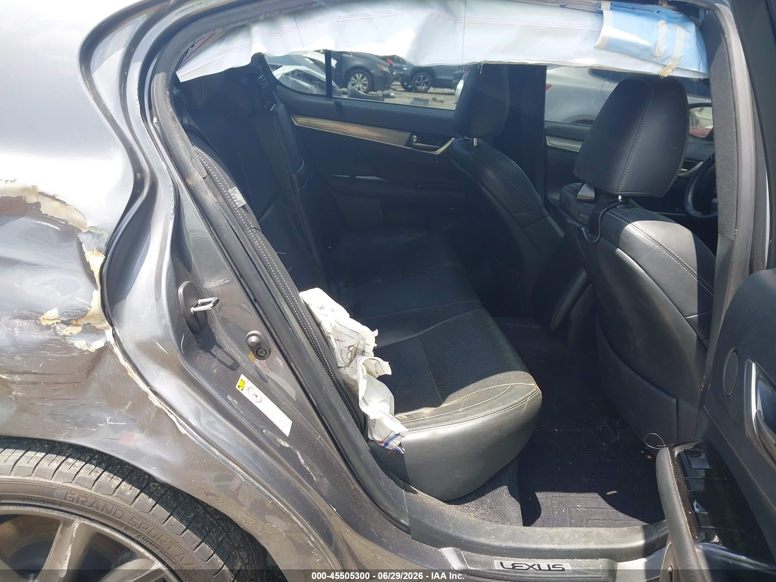 2013 Lexus Gs 350   Gray vin: JTHBE1BL1D5027464