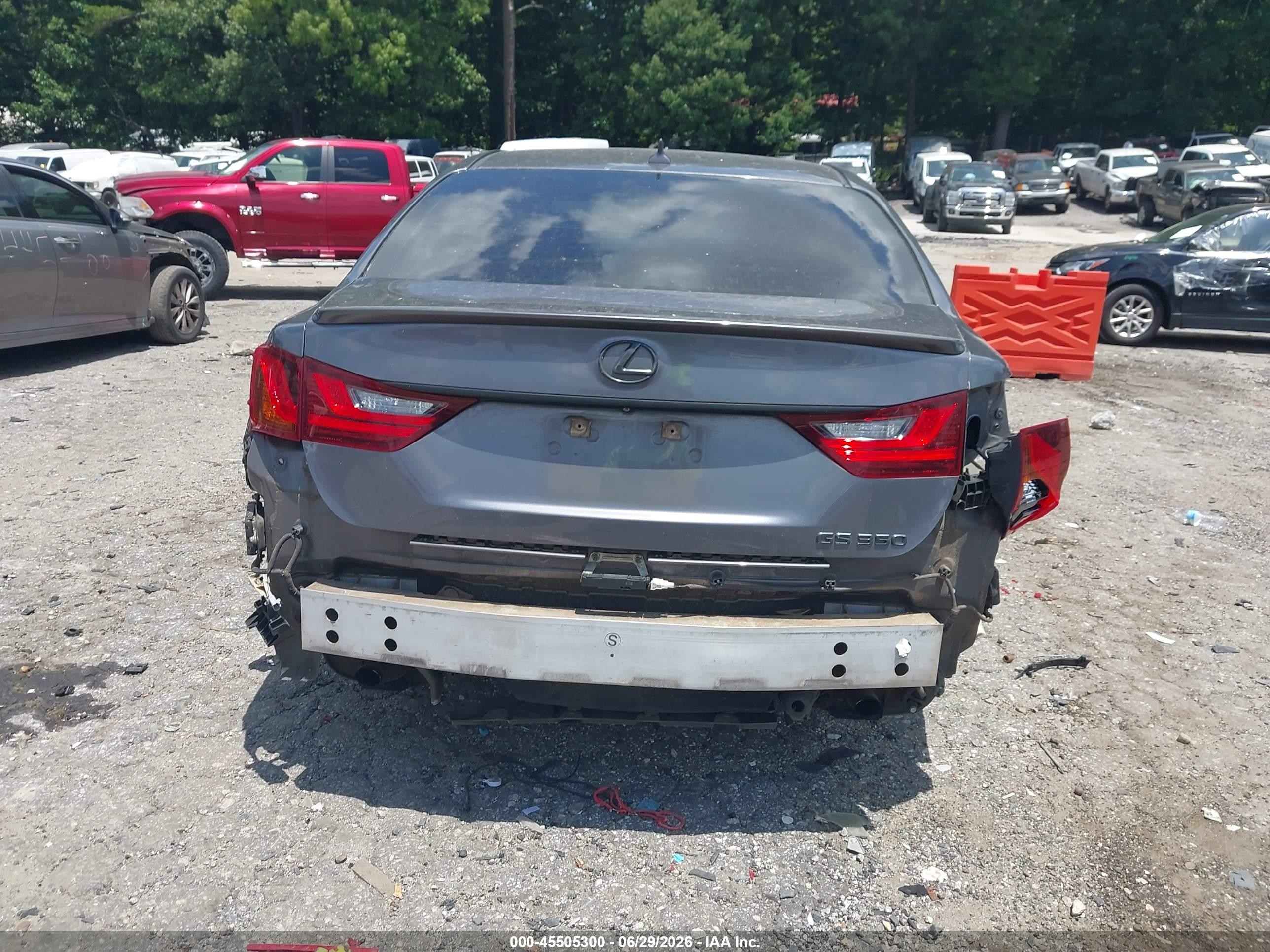 2013 Lexus Gs 350   Gray vin: JTHBE1BL1D5027464
