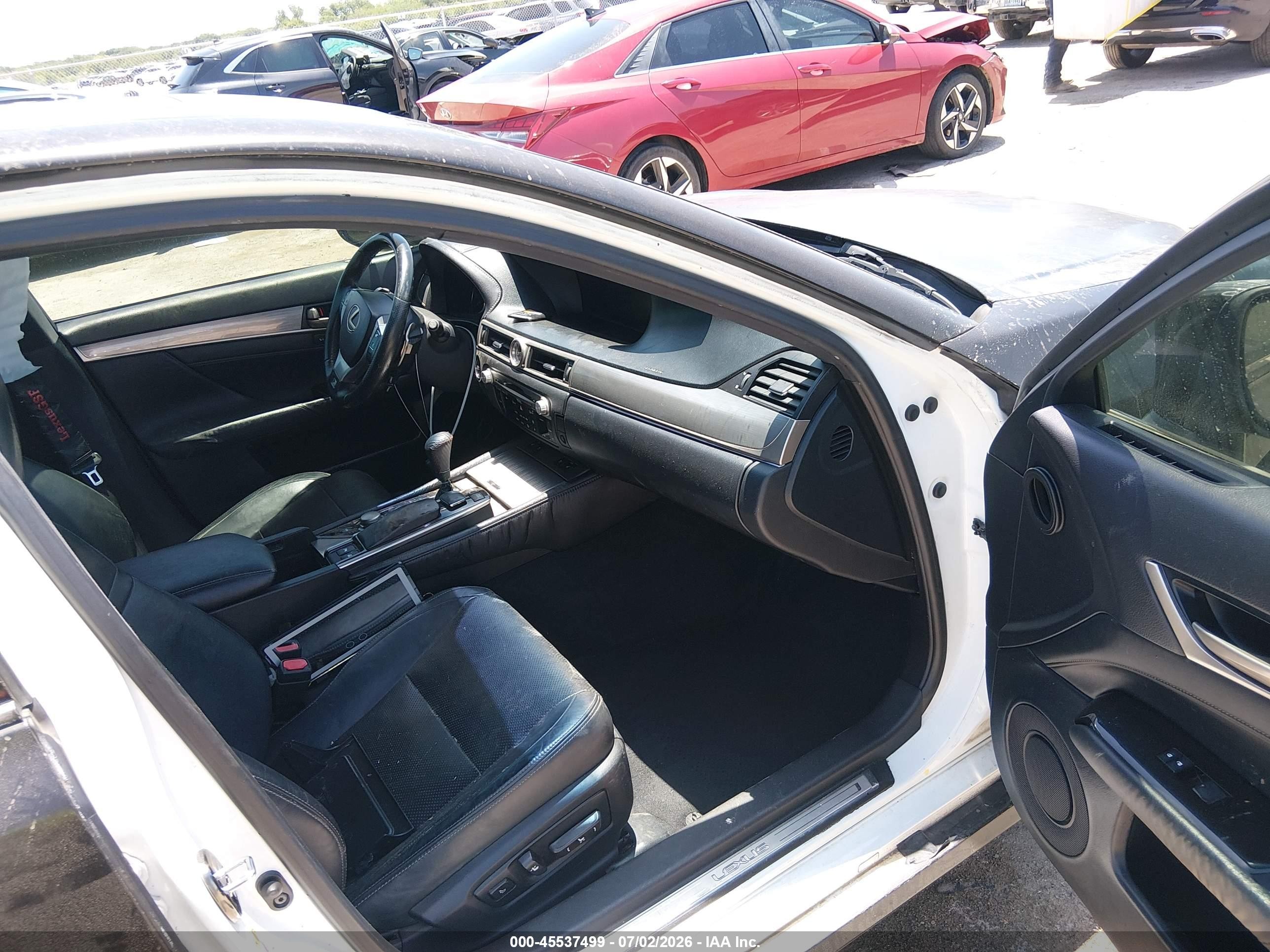 2014 Lexus Gs 350   Black vin: JTHBE1BL1E5035906