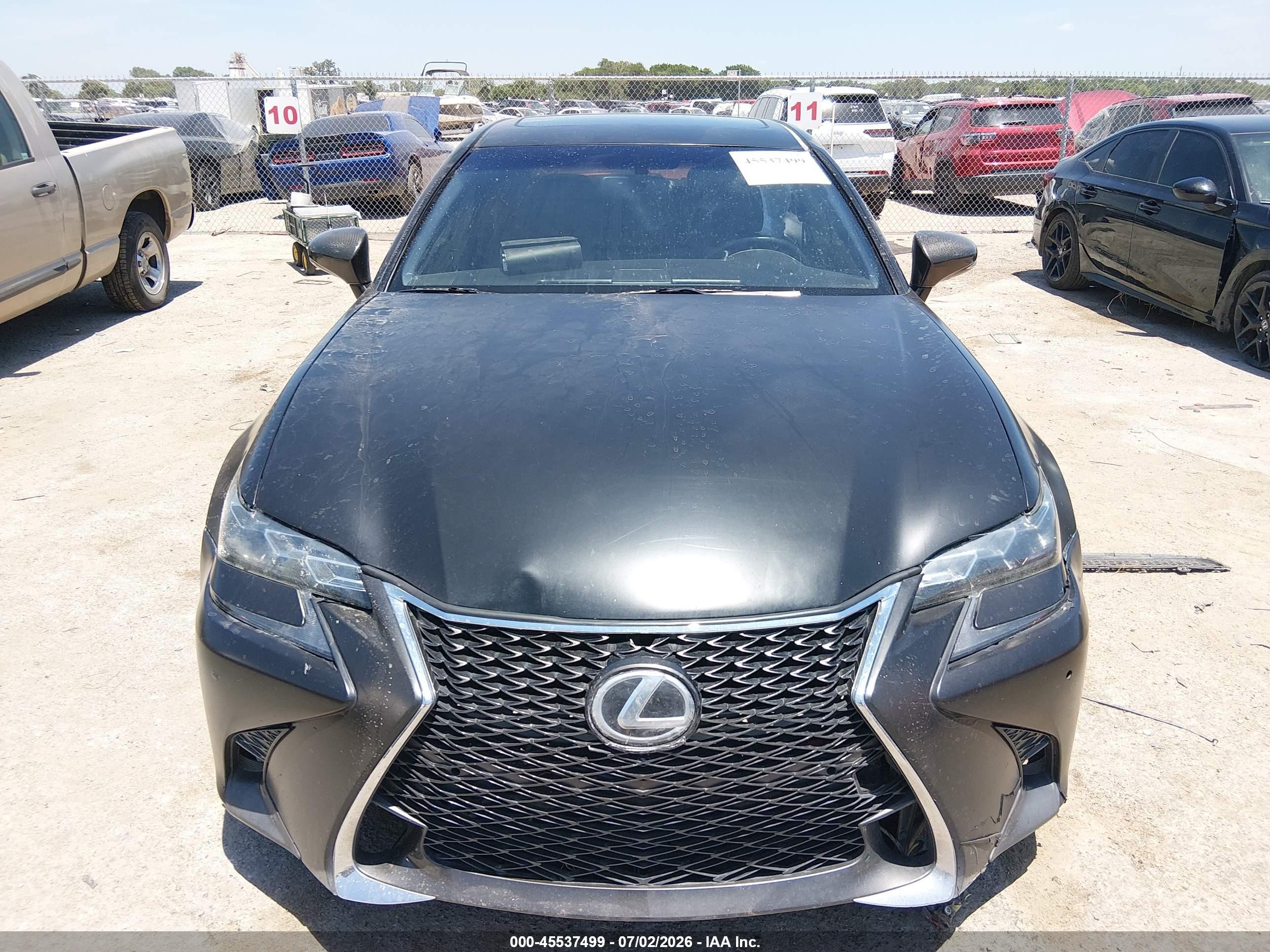 2014 Lexus Gs 350   Black vin: JTHBE1BL1E5035906