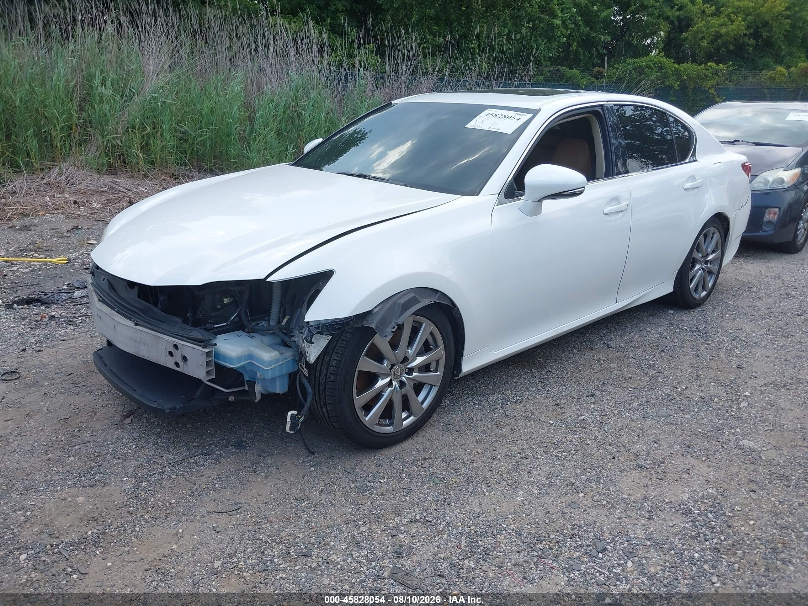 2014 Lexus Gs 350 Белый vin: JTHBE1BL1E5037560