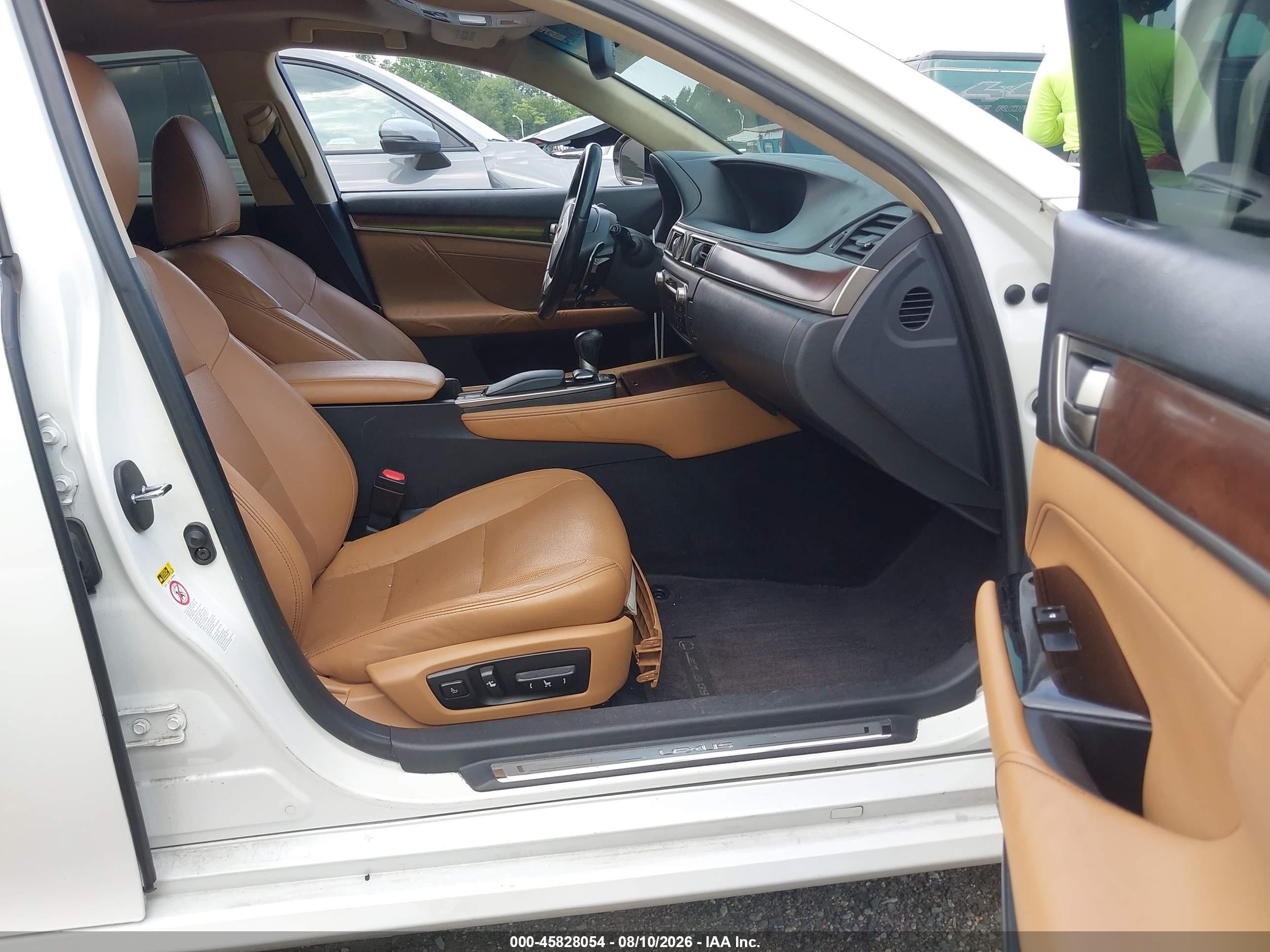 2014 Lexus Gs 350 Белый vin: JTHBE1BL1E5037560