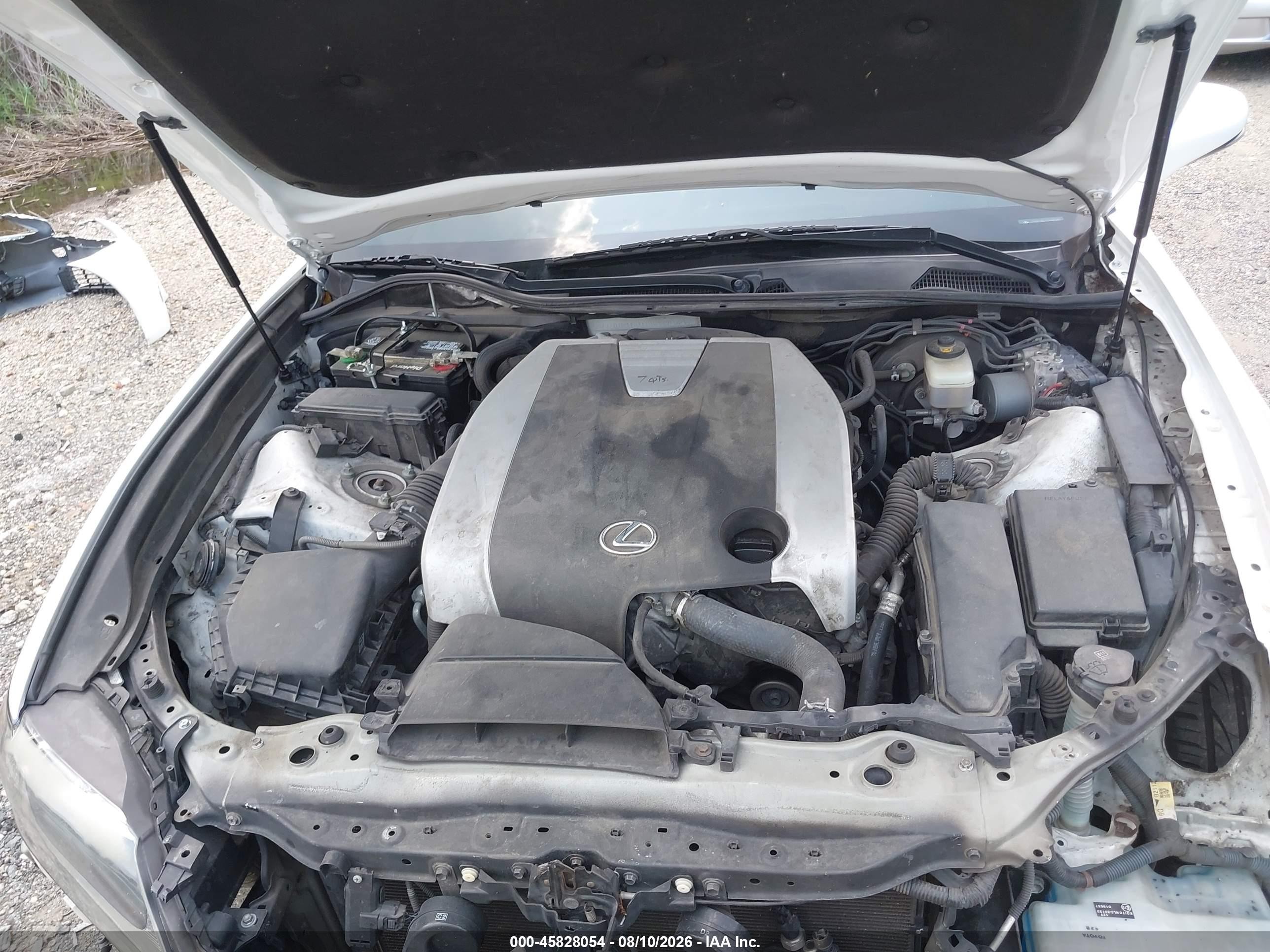2014 Lexus Gs 350 Белый vin: JTHBE1BL1E5037560