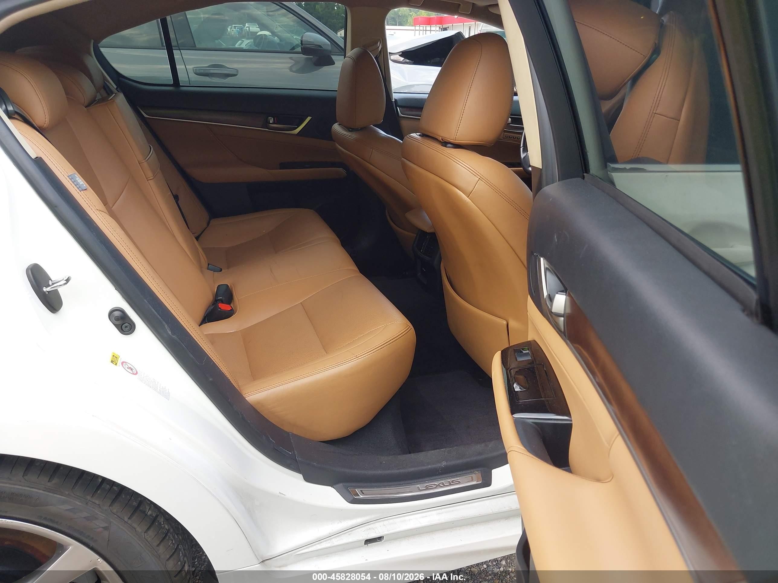 2014 Lexus Gs 350 Белый vin: JTHBE1BL1E5037560