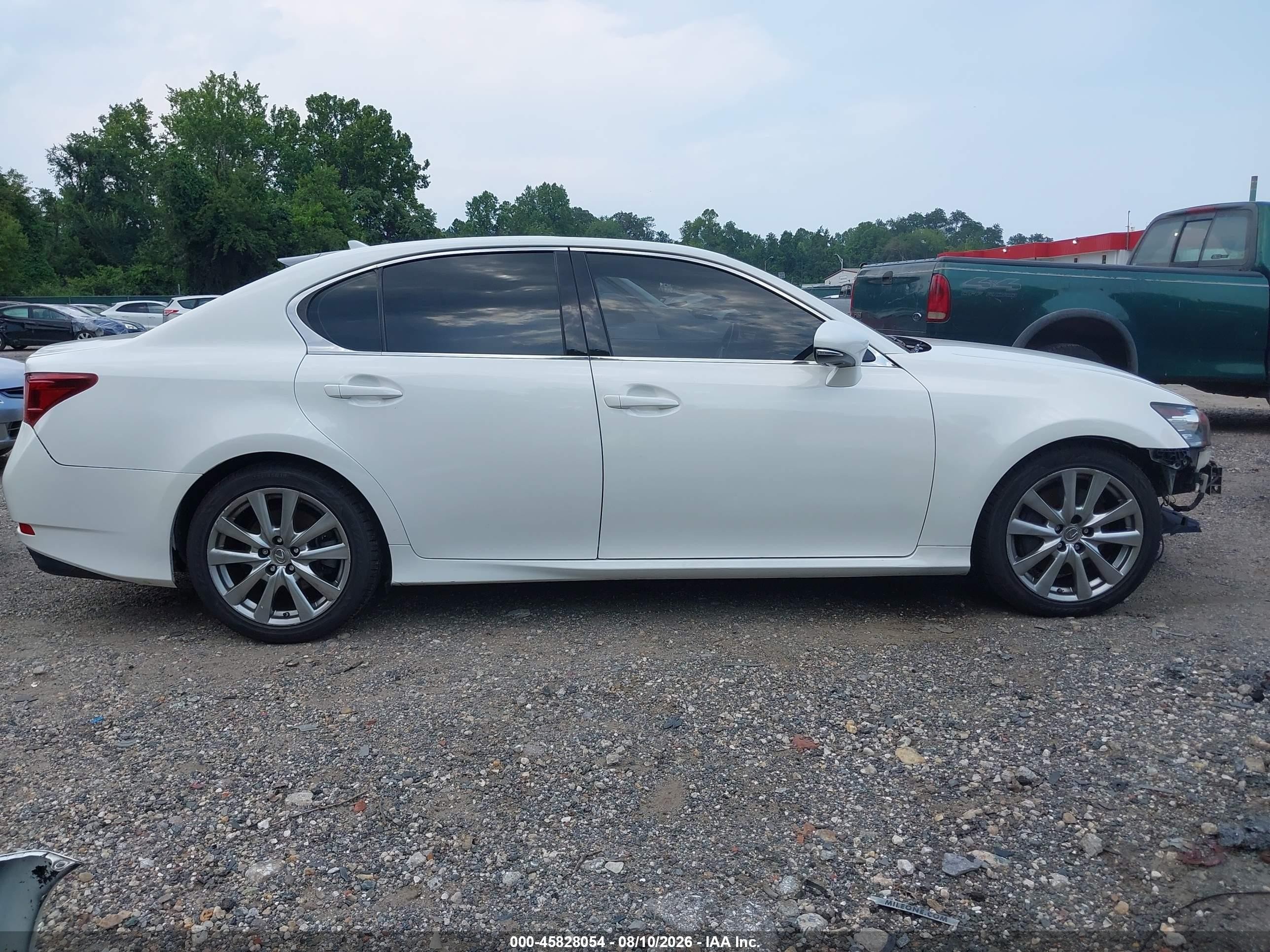 2014 Lexus Gs 350 Белый vin: JTHBE1BL1E5037560