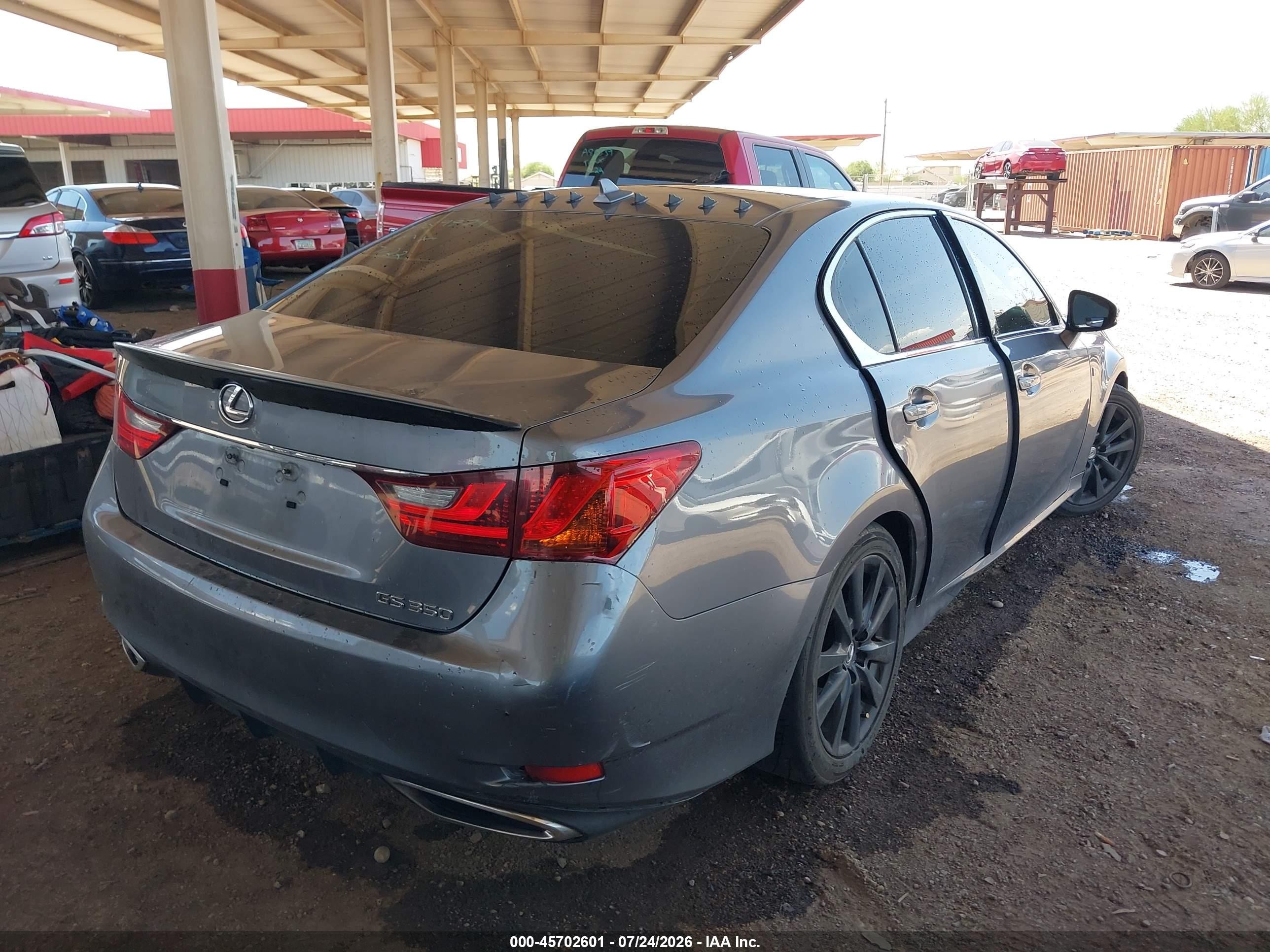 2014 Lexus Gs 350   Red vin: JTHBE1BL1E5039471