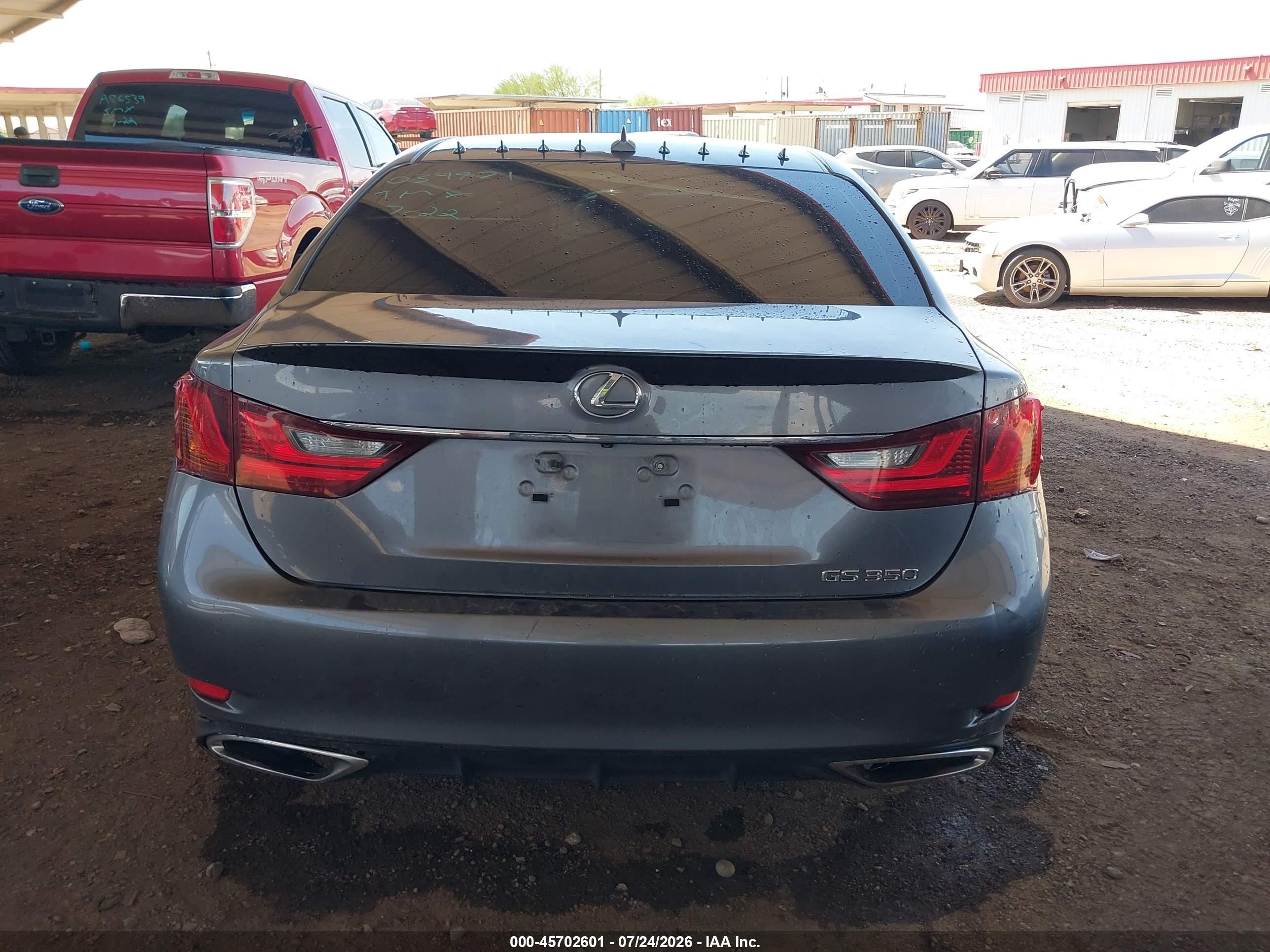 2014 Lexus Gs 350   Red vin: JTHBE1BL1E5039471
