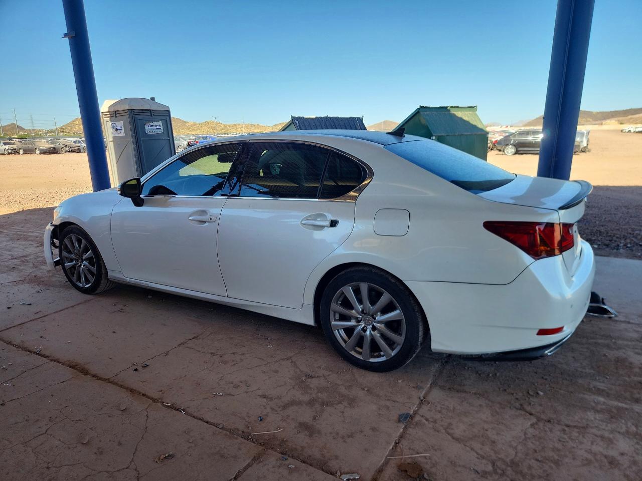 2014 Lexus Gs 350 White vin: JTHBE1BL1E5039793