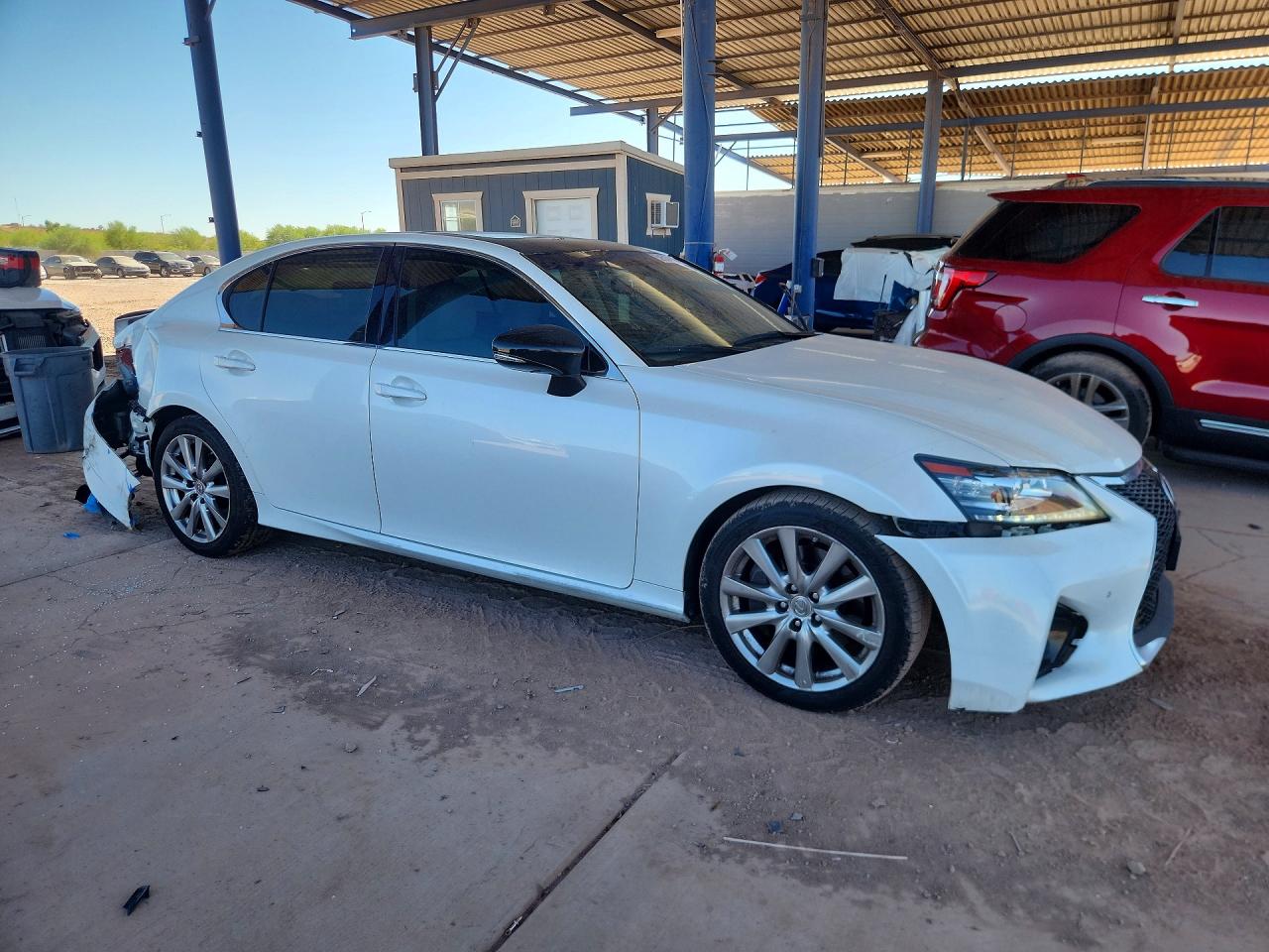 2014 Lexus Gs 350 White vin: JTHBE1BL1E5039793