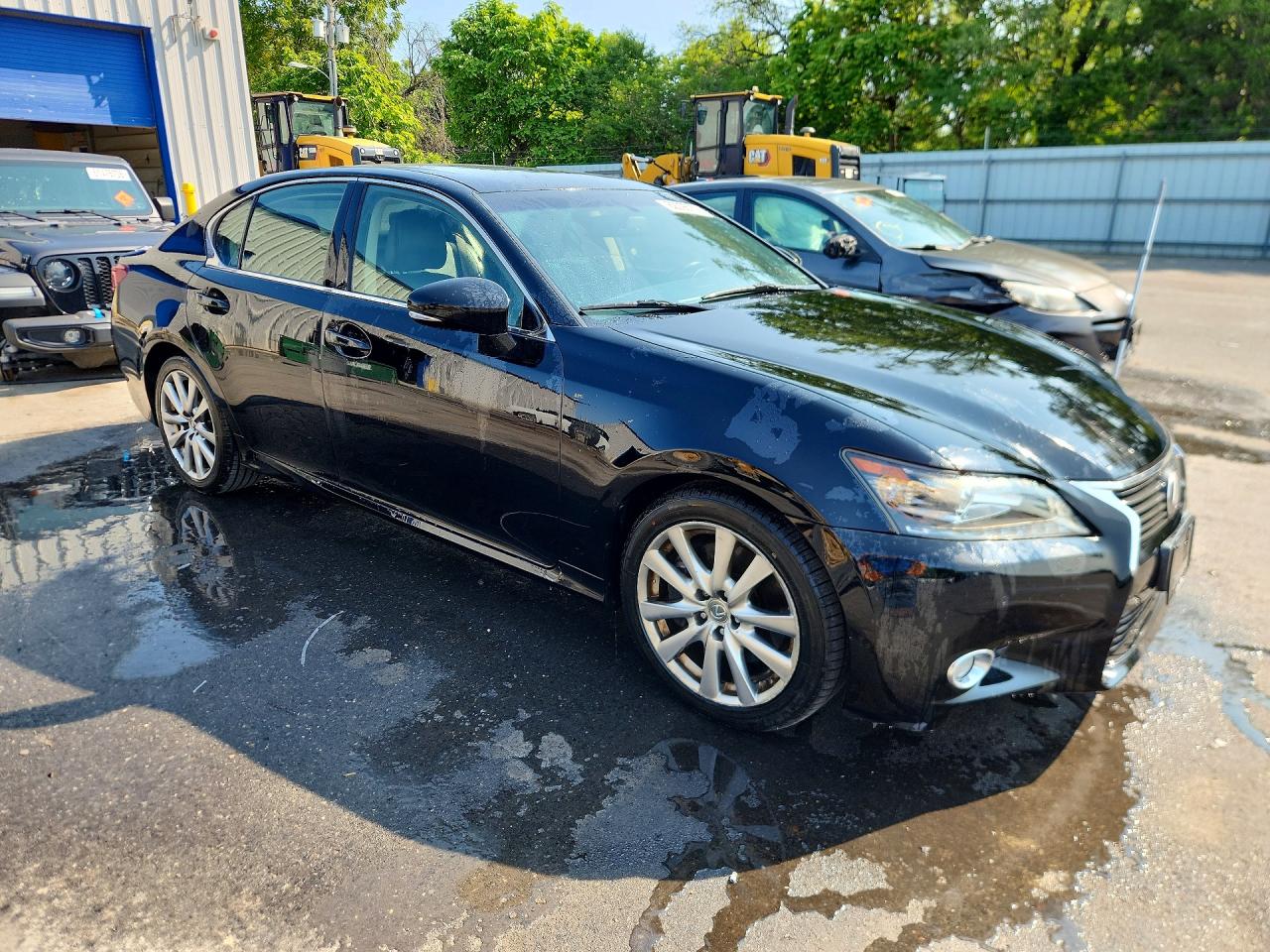 2014 Lexus Gs 350 Black vin: JTHBE1BL1E5042970