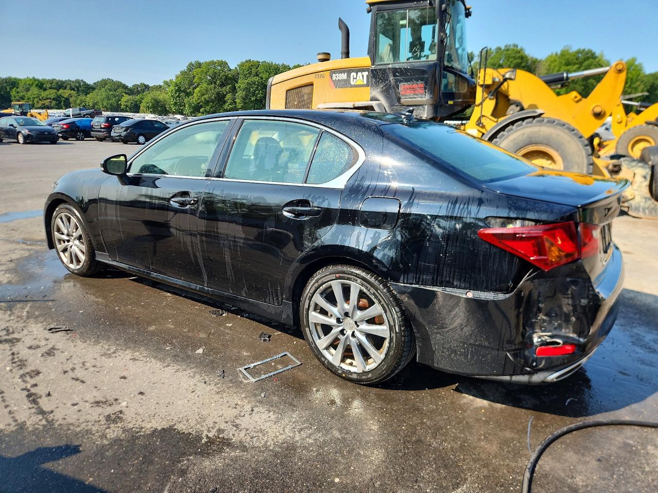 2014 Lexus Gs 350 Black vin: JTHBE1BL1E5042970
