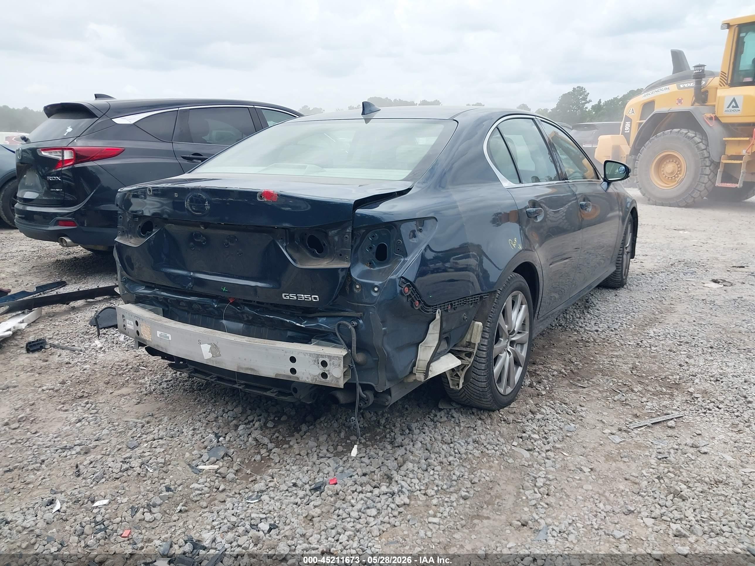 2015 Lexus Gs 350   Dark Blue vin: JTHBE1BL1FA002283