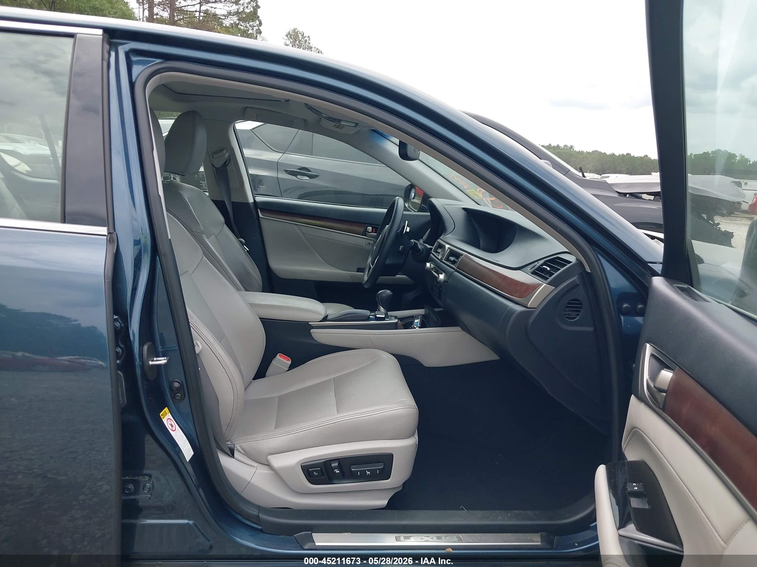 2015 Lexus Gs 350   Dark Blue vin: JTHBE1BL1FA002283