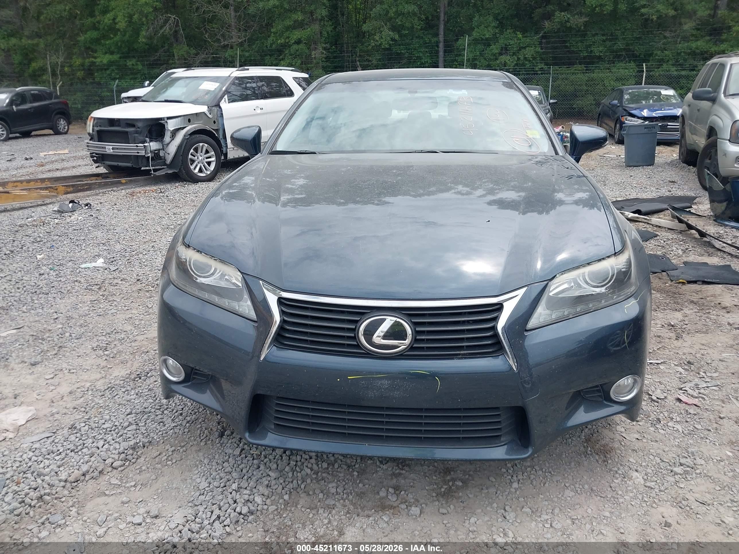 2015 Lexus Gs 350   Dark Blue vin: JTHBE1BL1FA002283