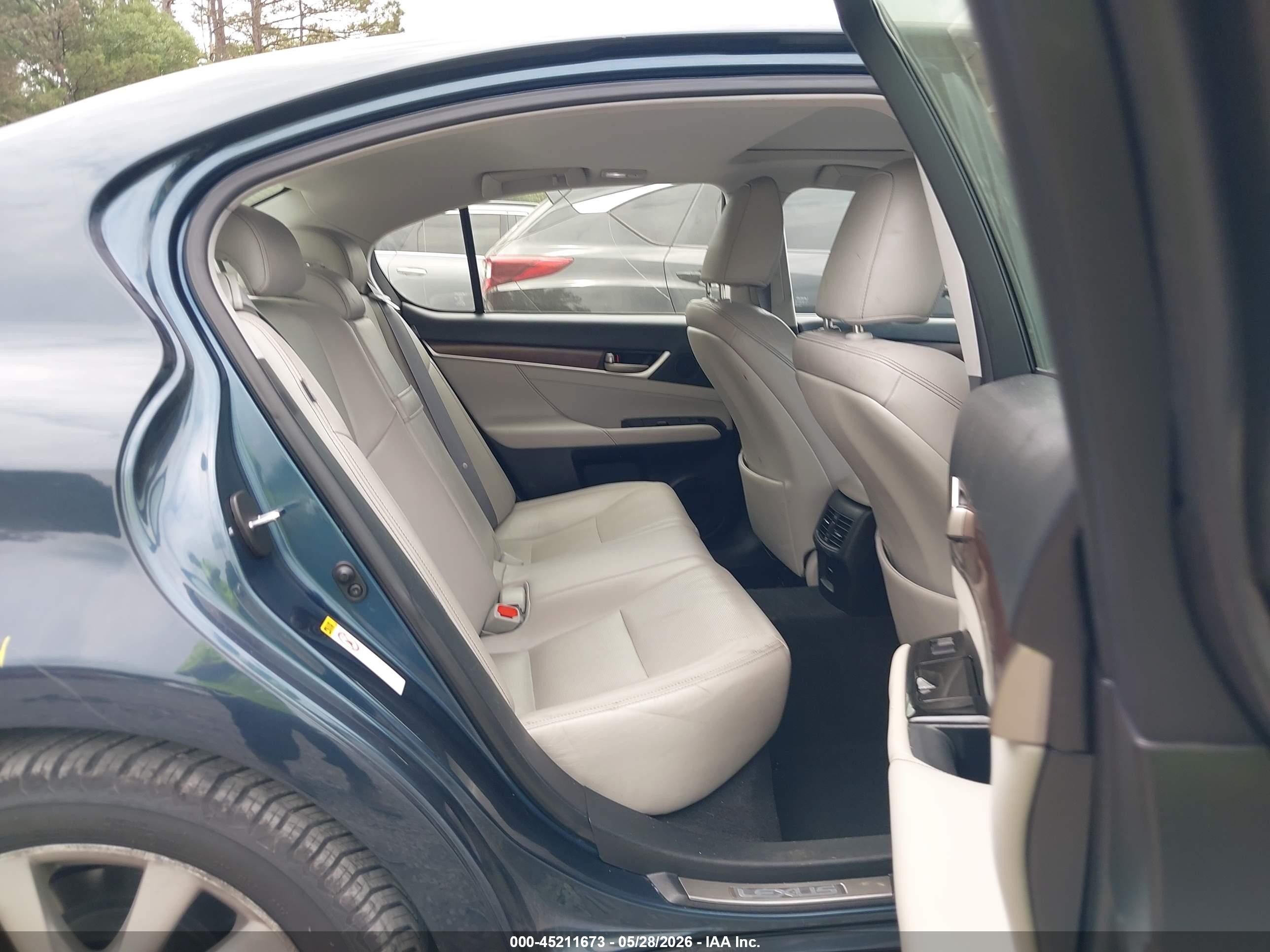 2015 Lexus Gs 350   Dark Blue vin: JTHBE1BL1FA002283