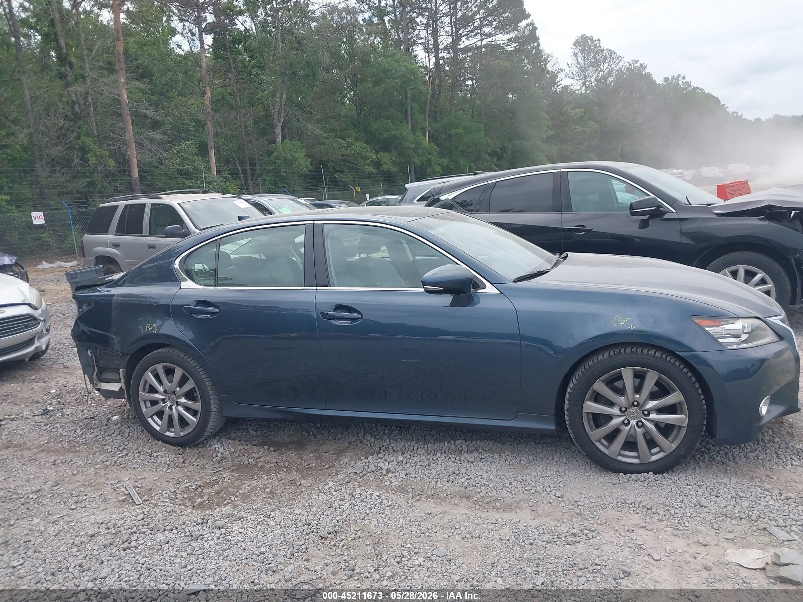 2015 Lexus Gs 350   Dark Blue vin: JTHBE1BL1FA002283