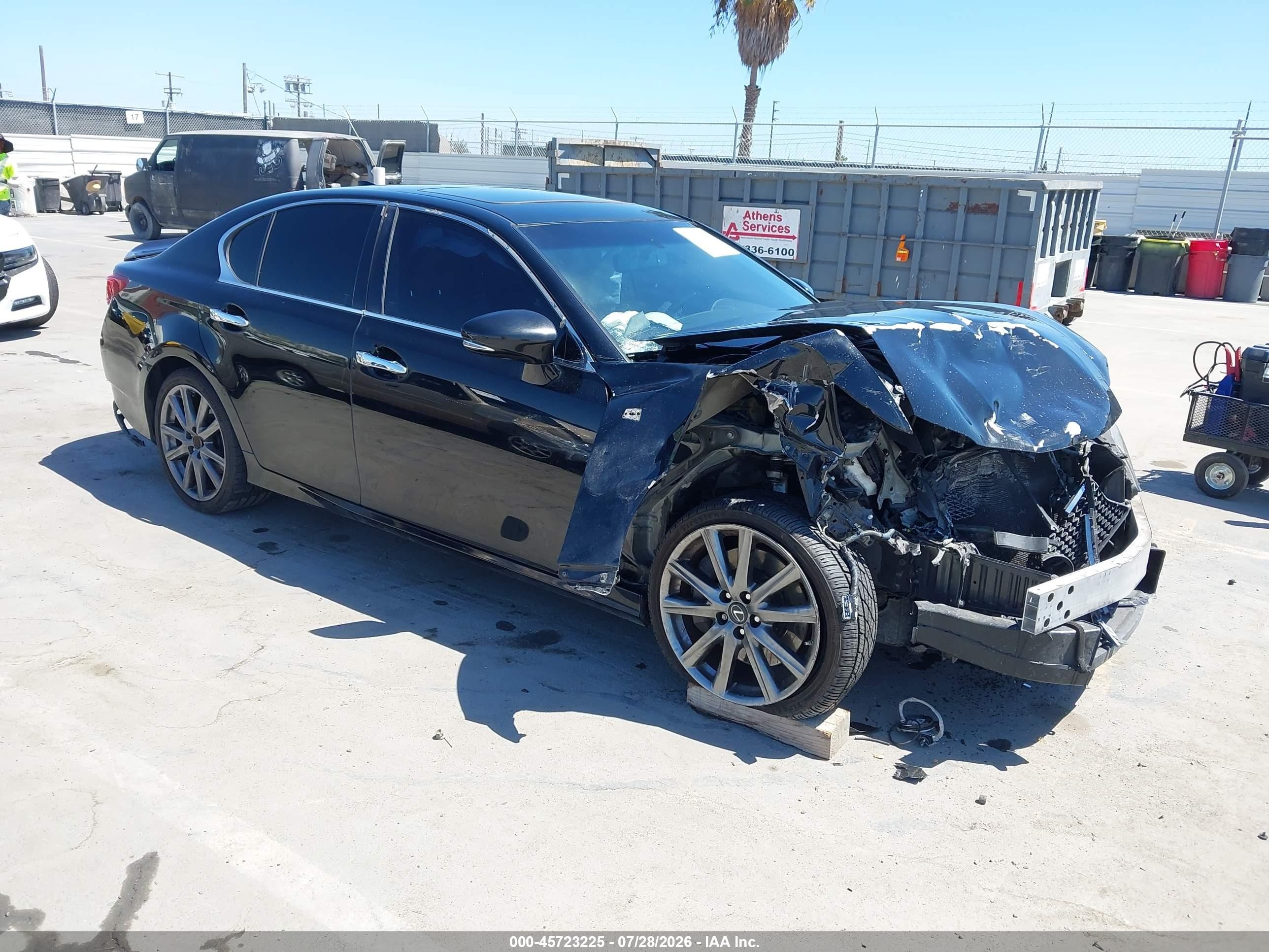 2015 Lexus Gs 350   Black vin: JTHBE1BL1FA004521