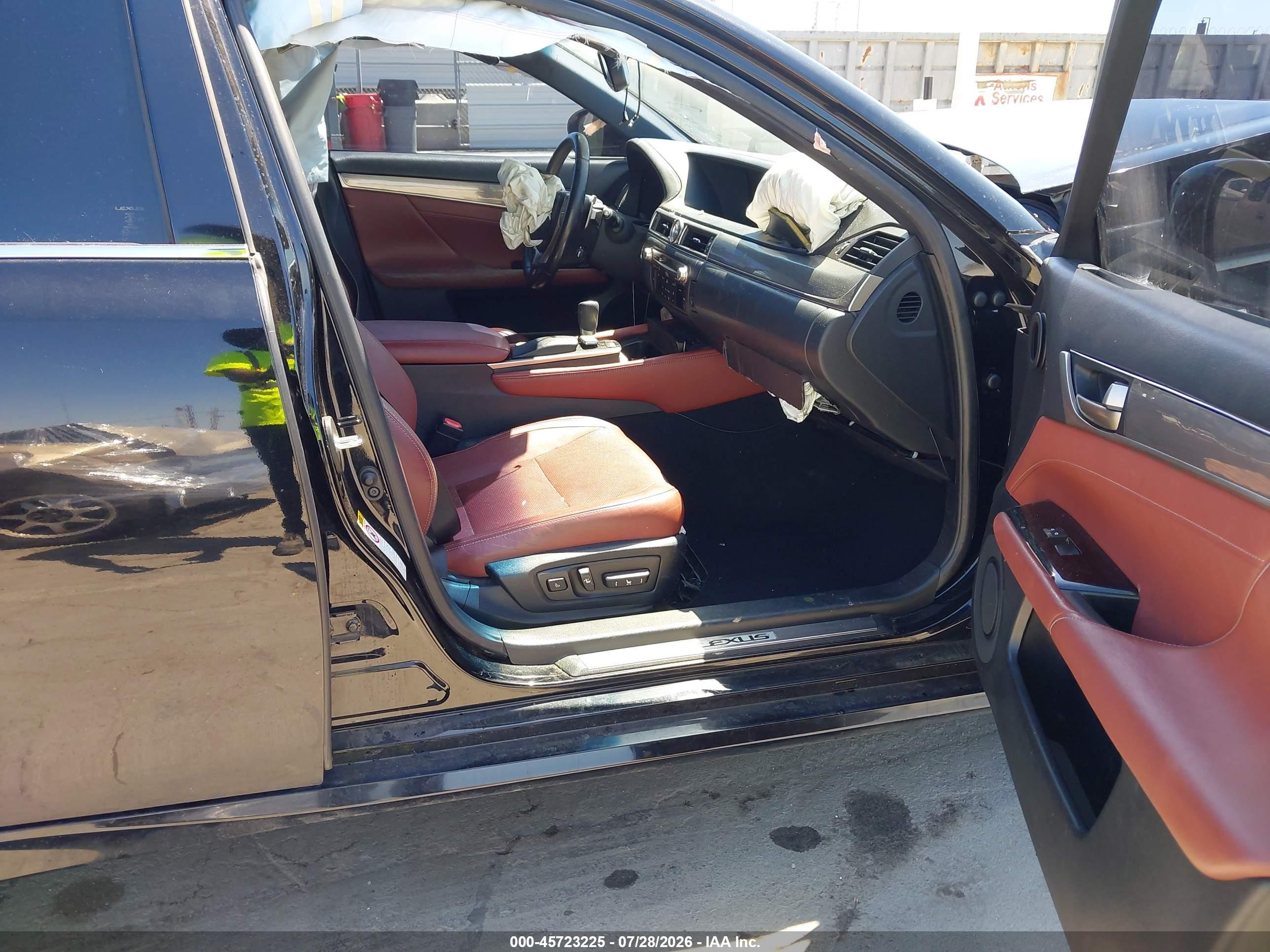 2015 Lexus Gs 350   Black vin: JTHBE1BL1FA004521
