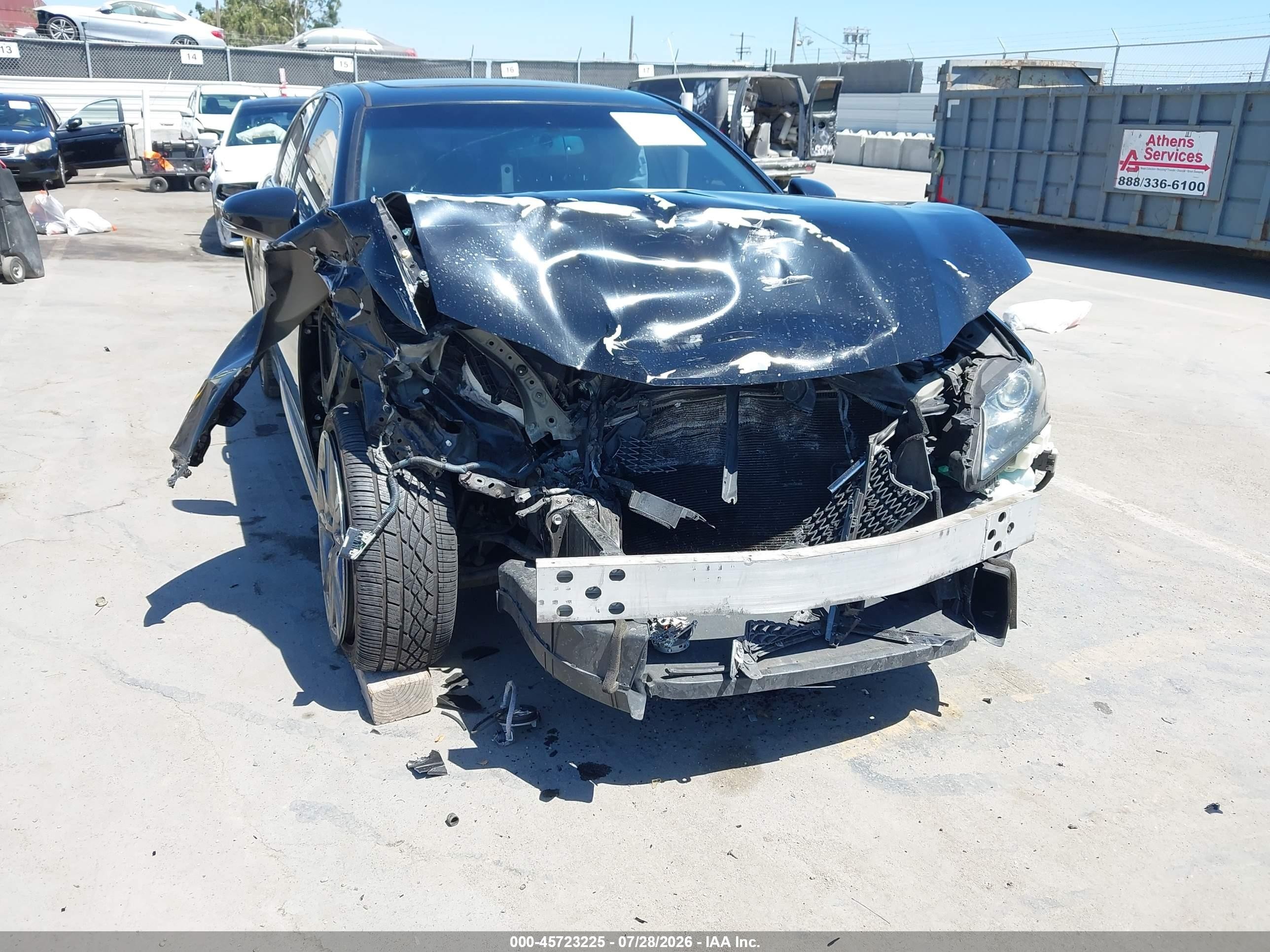 2015 Lexus Gs 350   Black vin: JTHBE1BL1FA004521