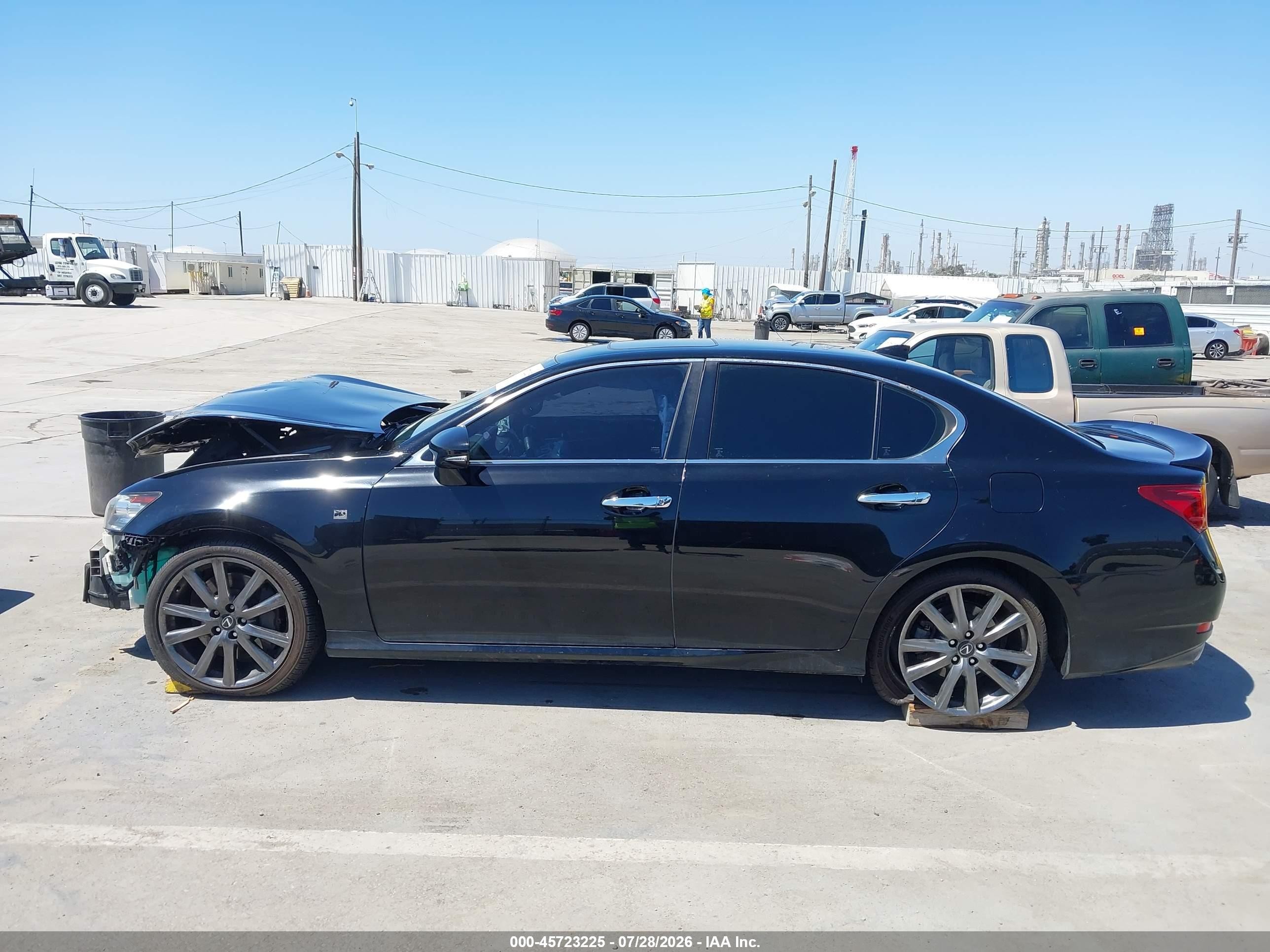 2015 Lexus Gs 350   Black vin: JTHBE1BL1FA004521