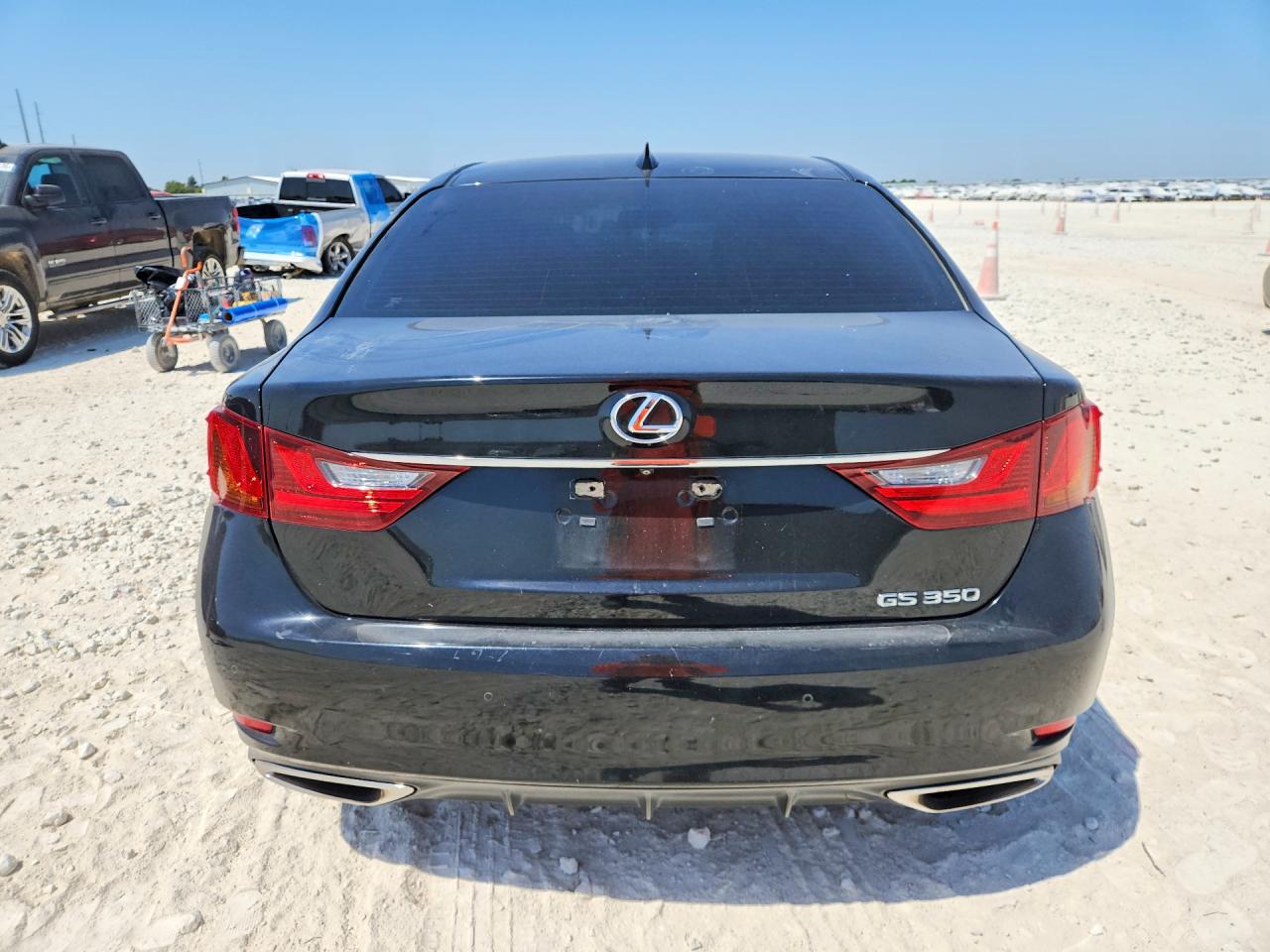 2015 Lexus Gs 350 Black vin: JTHBE1BL1FA014725