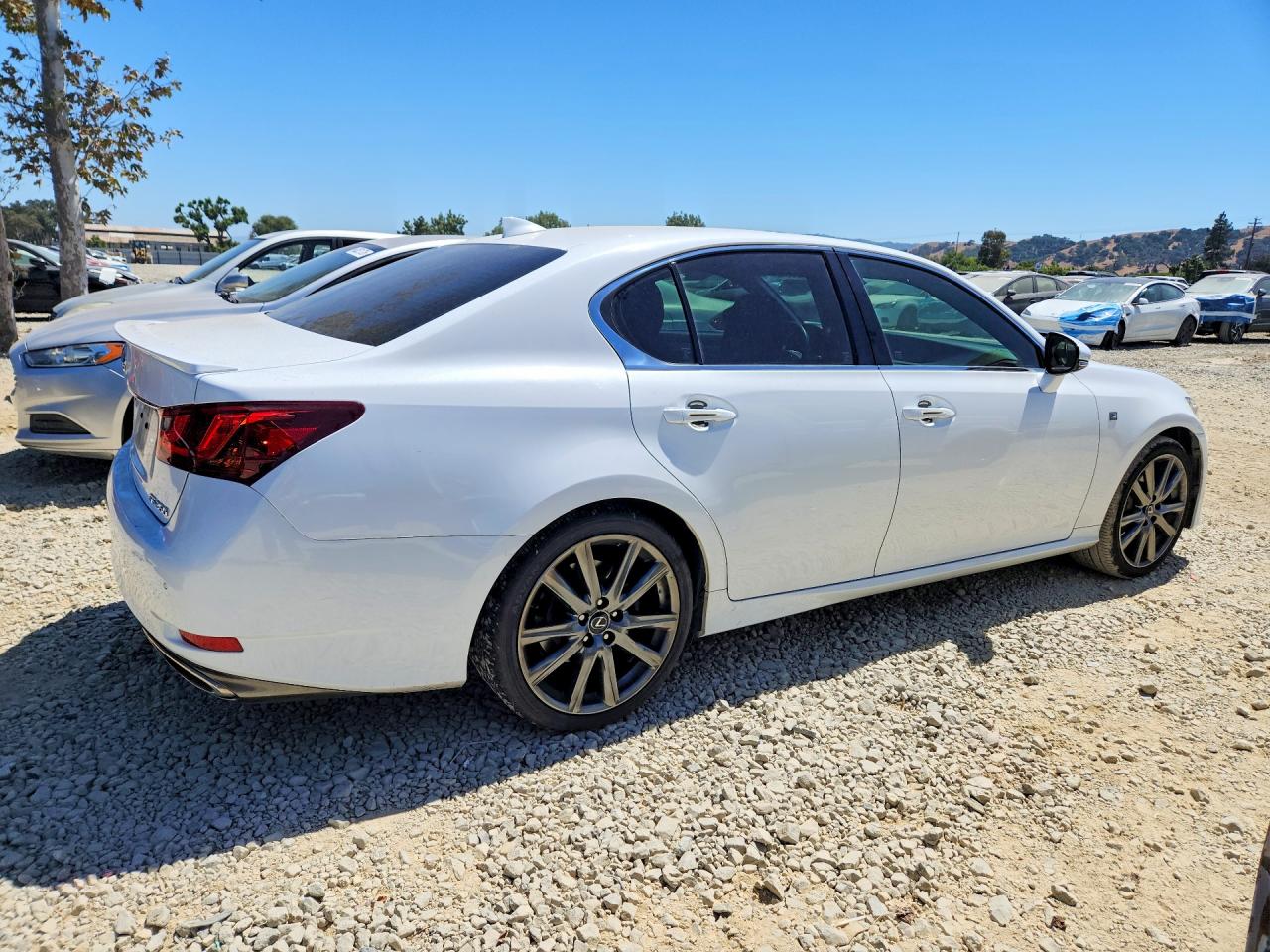 2015 Lexus Gs 350 Белый vin: JTHBE1BL1FA015227