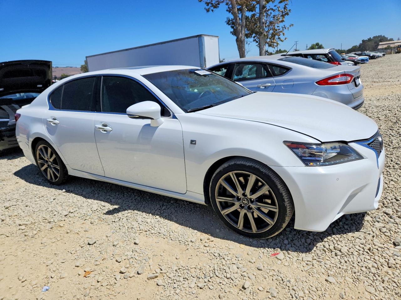 2015 Lexus Gs 350 Белый vin: JTHBE1BL1FA015227