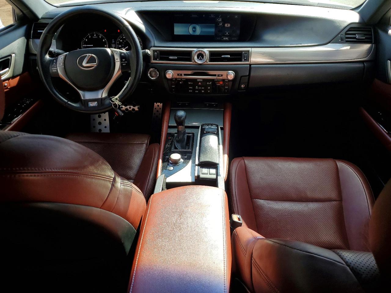 2015 Lexus Gs 350 White vin: JTHBE1BL1FA017625