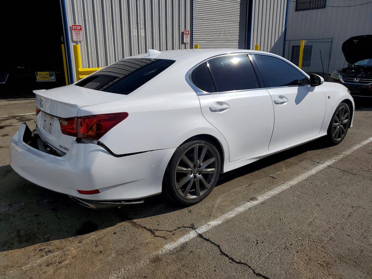 2015 Lexus Gs 350 White vin: JTHBE1BL1FA017625