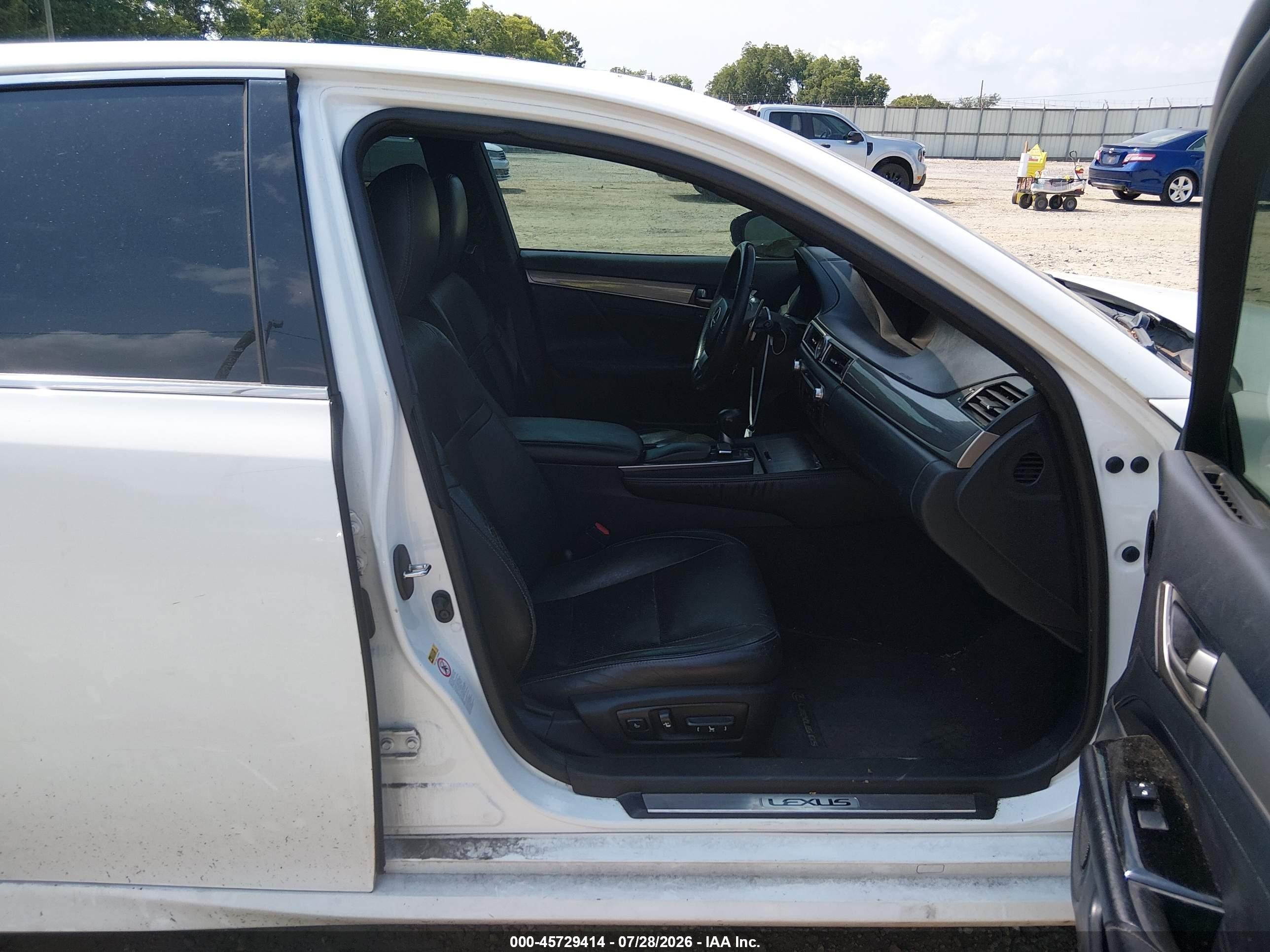 2015 Lexus Gs 350 Белый vin: JTHBE1BL1FA018175