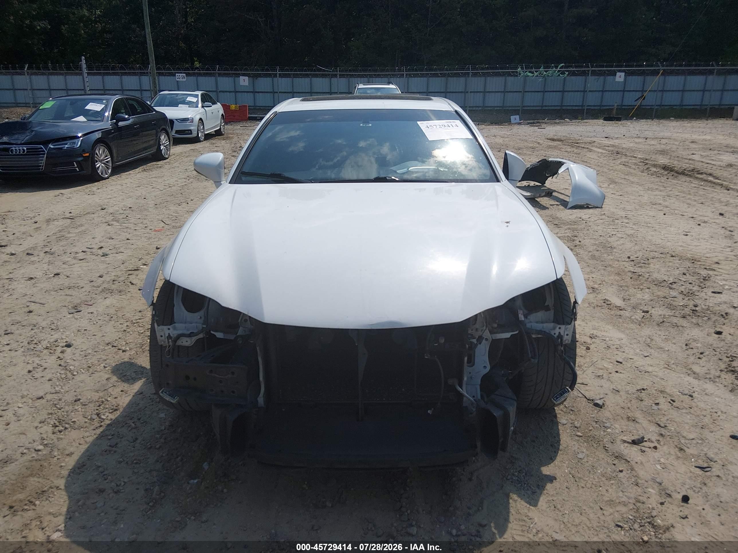 2015 Lexus Gs 350 Белый vin: JTHBE1BL1FA018175