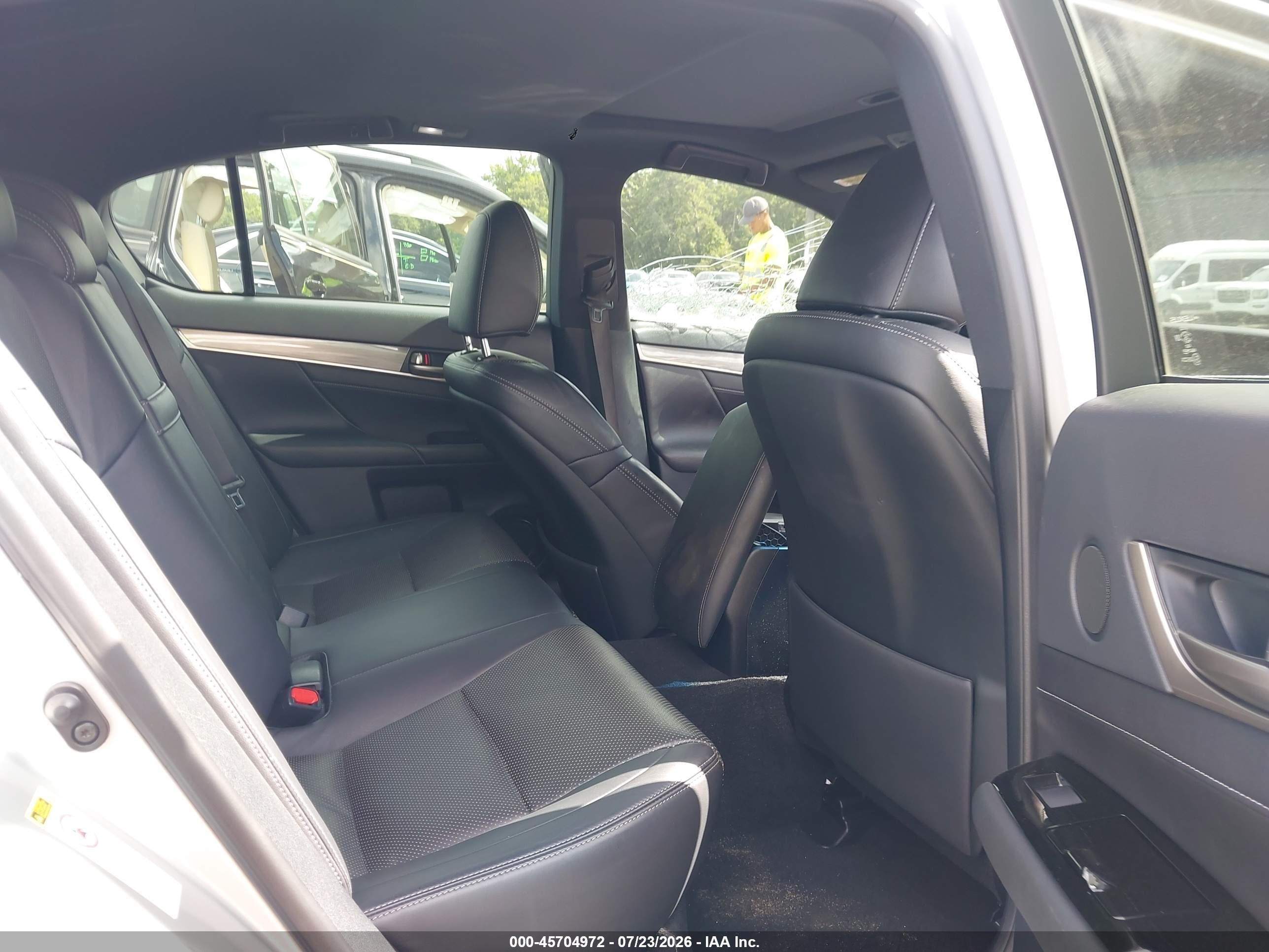 2015 Lexus Gs 350   Silver vin: JTHBE1BL1FA018208