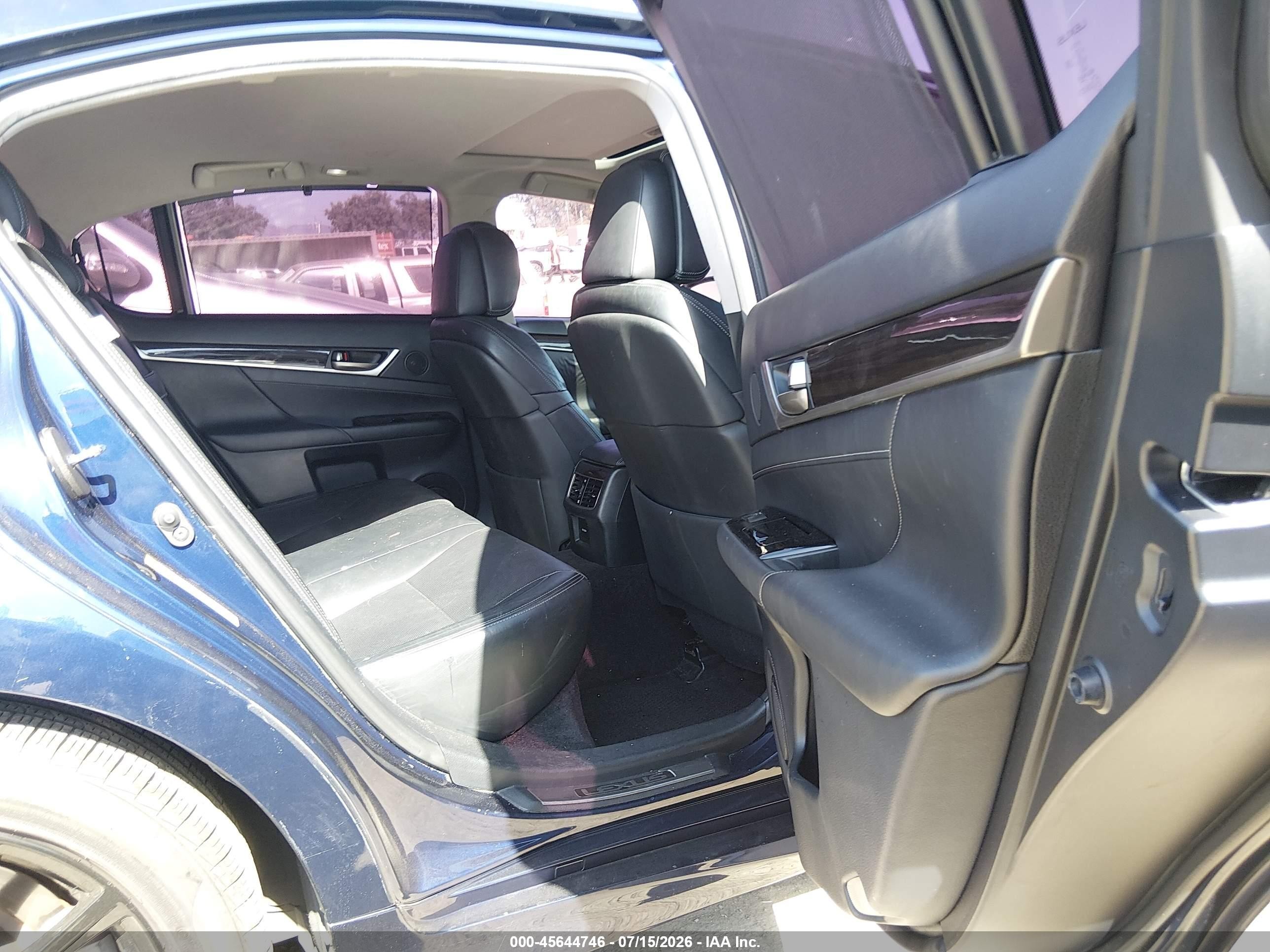 2013 Lexus Gs 350   Blue vin: JTHBE1BL2D5000774