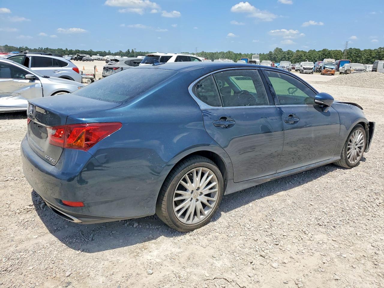 2013 Lexus Gs 350 Blue vin: JTHBE1BL2D5005456