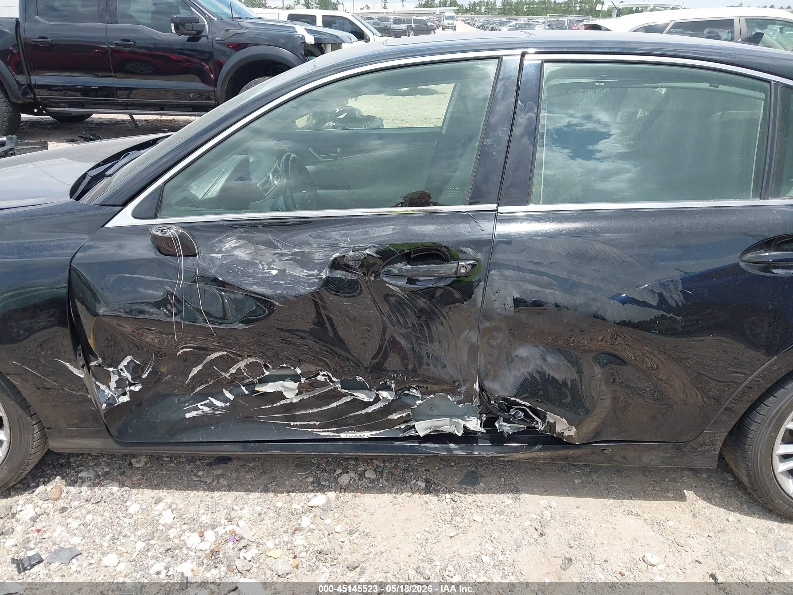 2013 Lexus Gs 350   Black vin: JTHBE1BL2D5007451