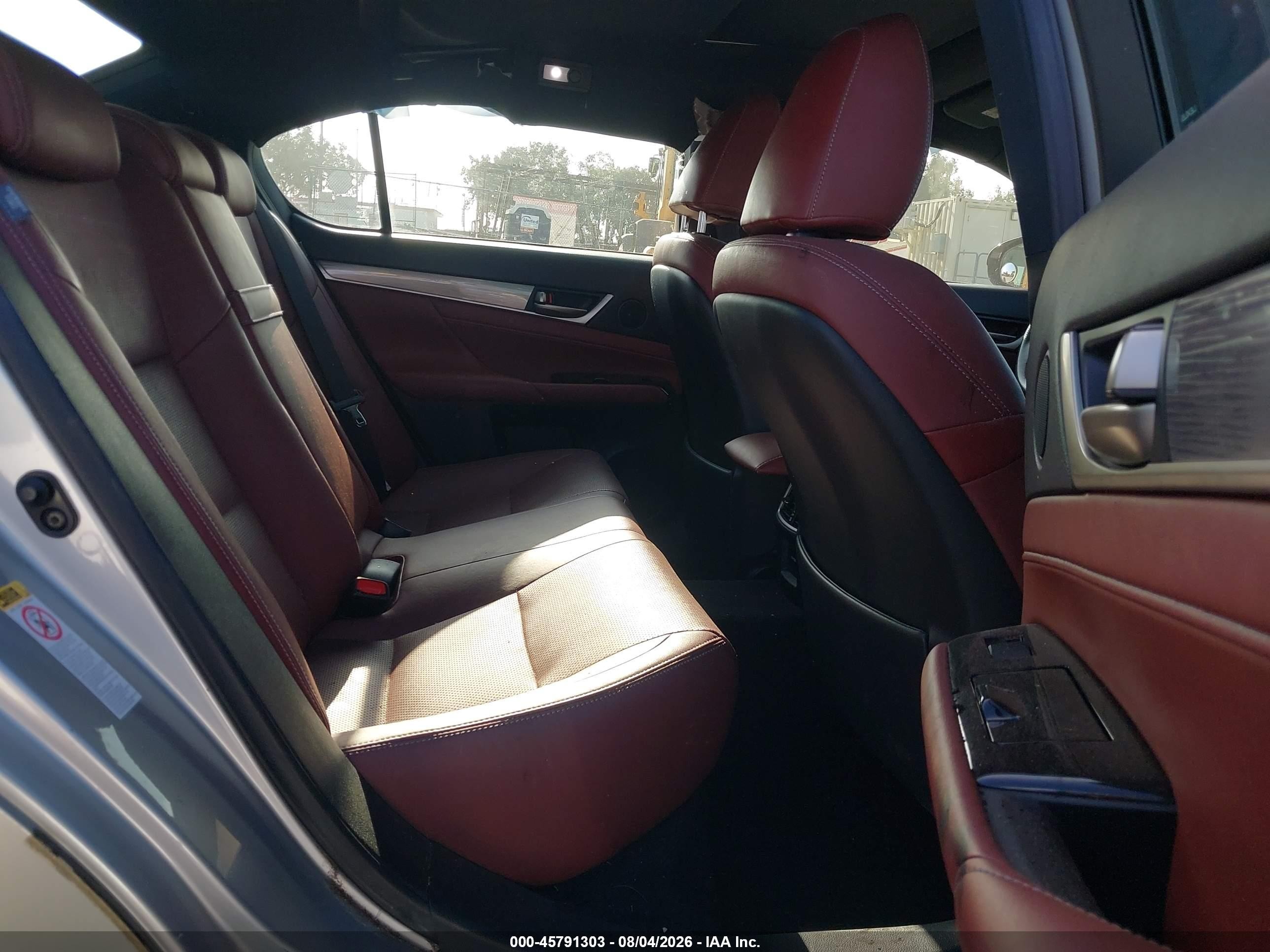 2013 Lexus Gs 350   Silver vin: JTHBE1BL2D5009233