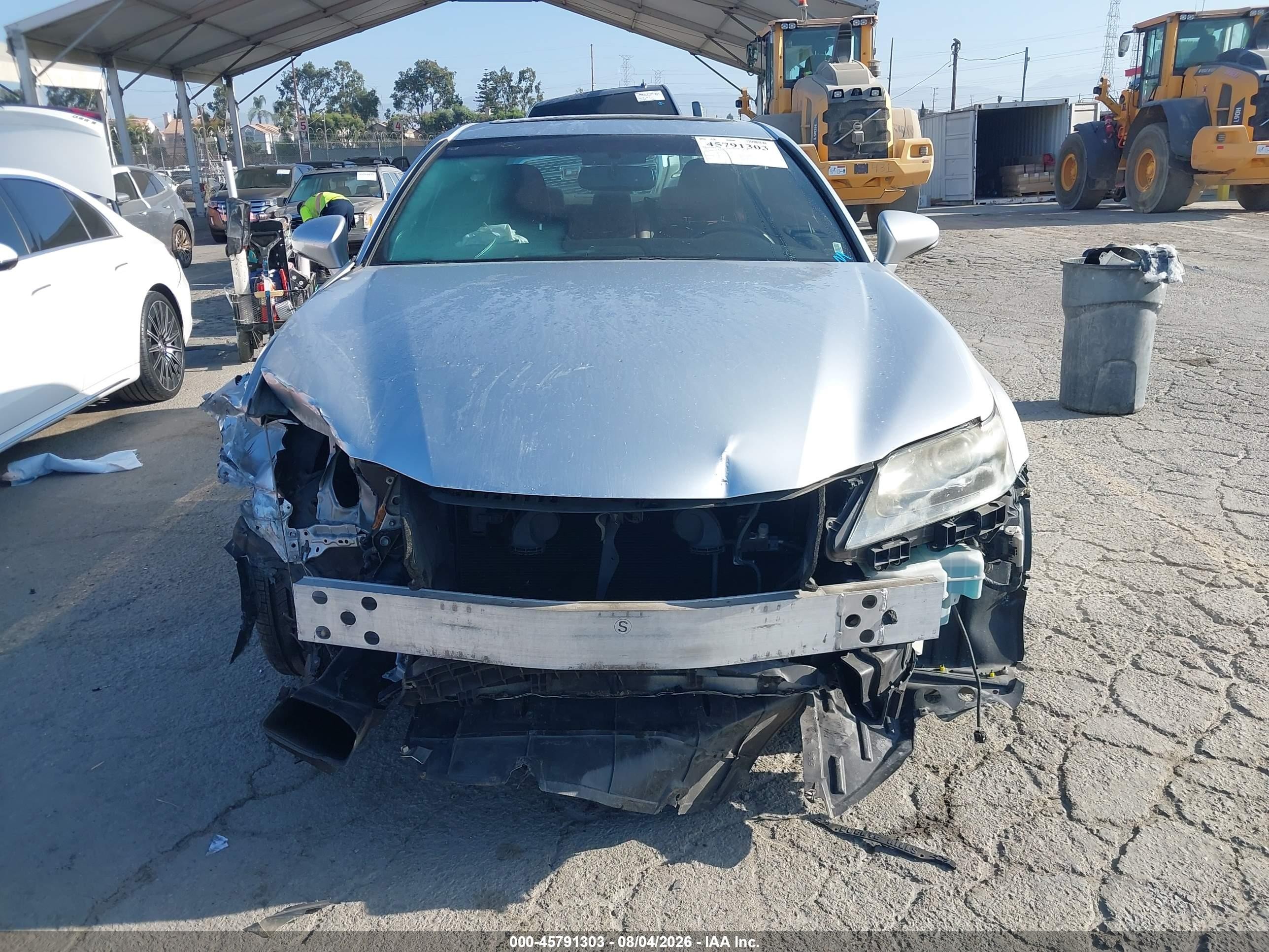 2013 Lexus Gs 350   Silver vin: JTHBE1BL2D5009233